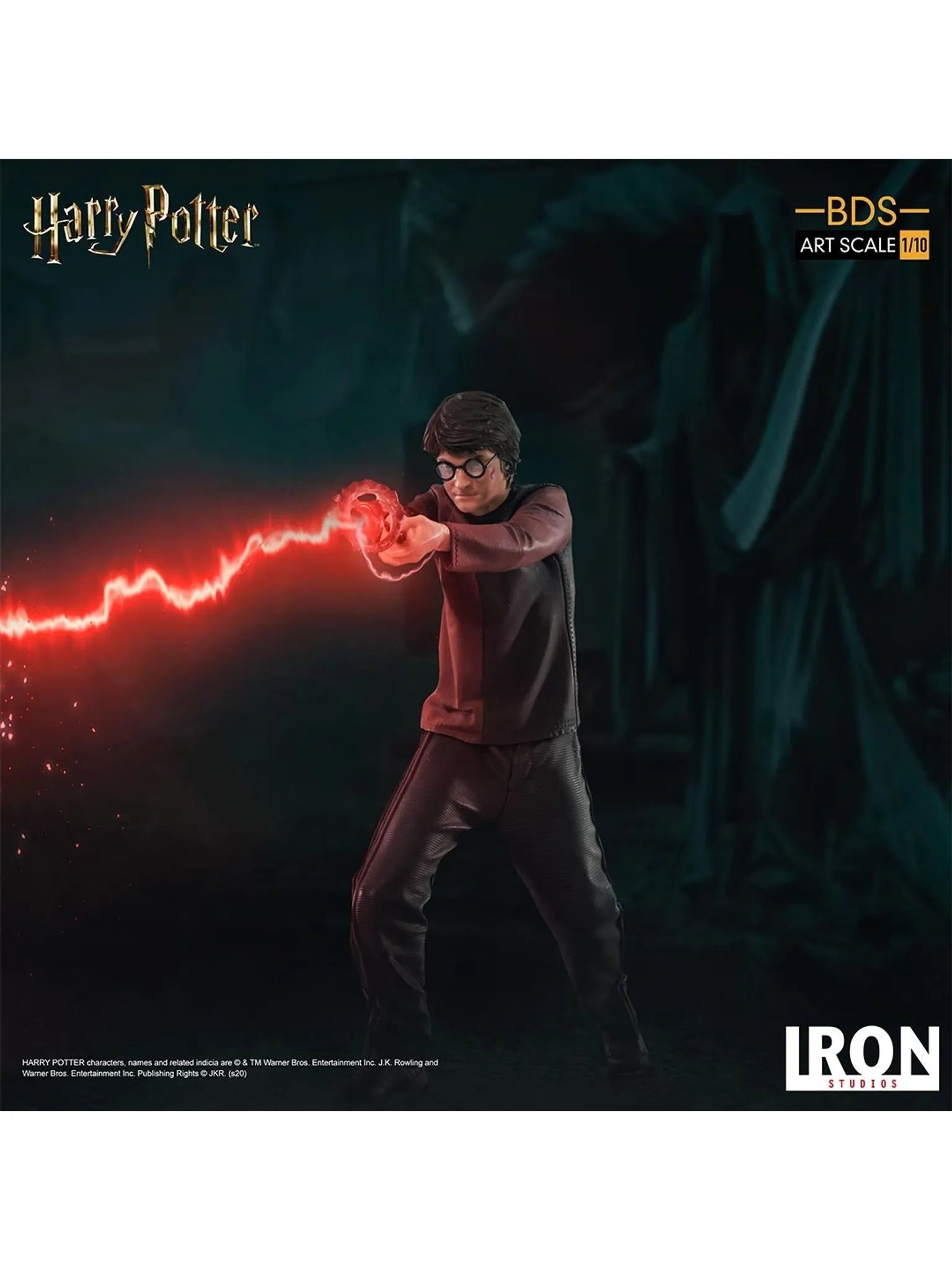 IRON Studios: Harry Potter y El Caliz De Fuego - Harry Potter BDS Escala de Arte 1/10