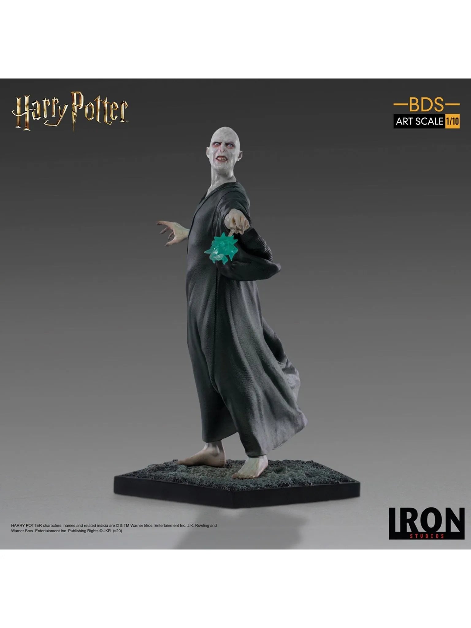 IRON Studios: Harry Potter y El Caliz De Fuego - Voldemort BDS Escala de Arte 1/10