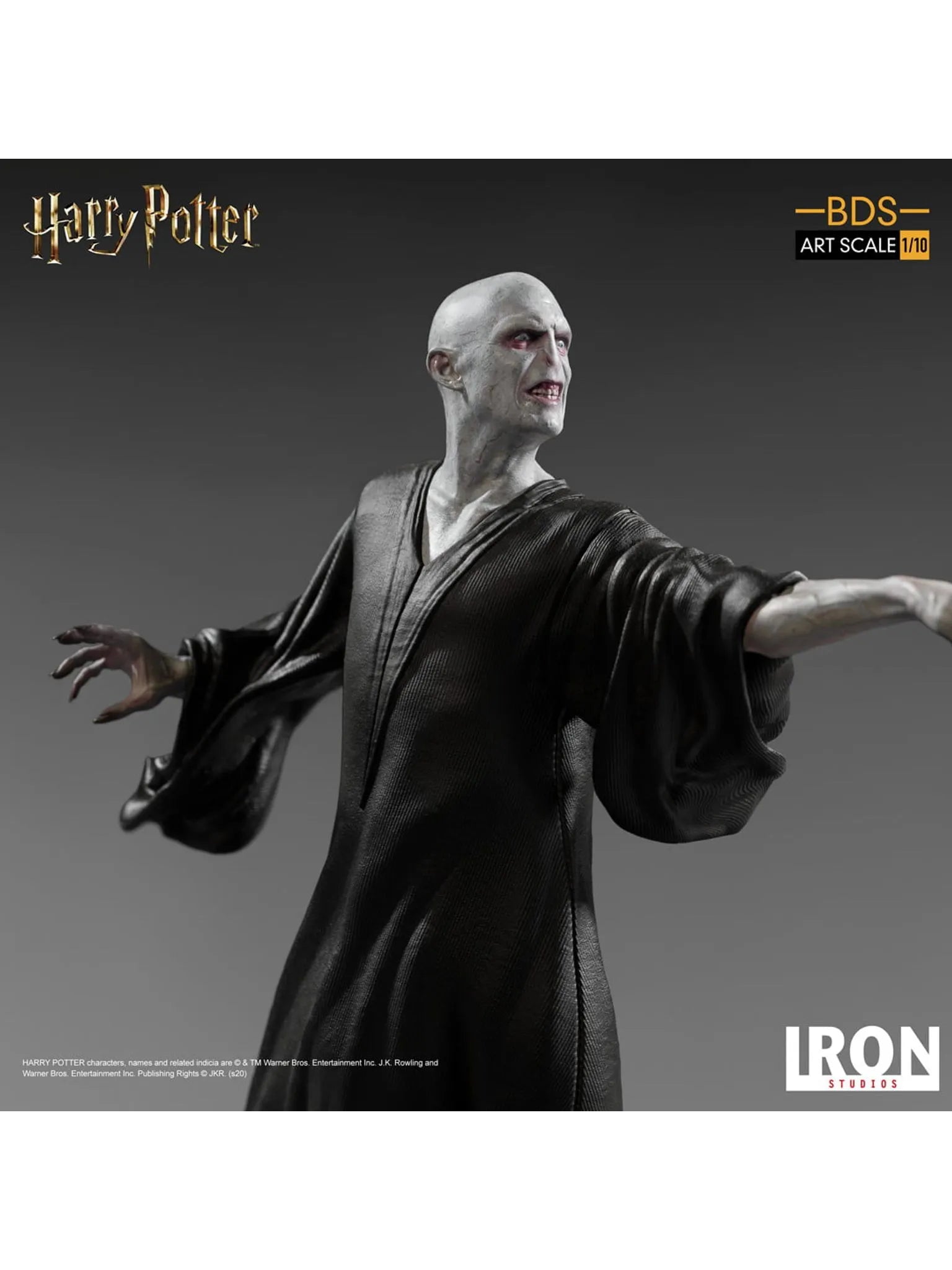 IRON Studios: Harry Potter y El Caliz De Fuego - Voldemort BDS Escala de Arte 1/10