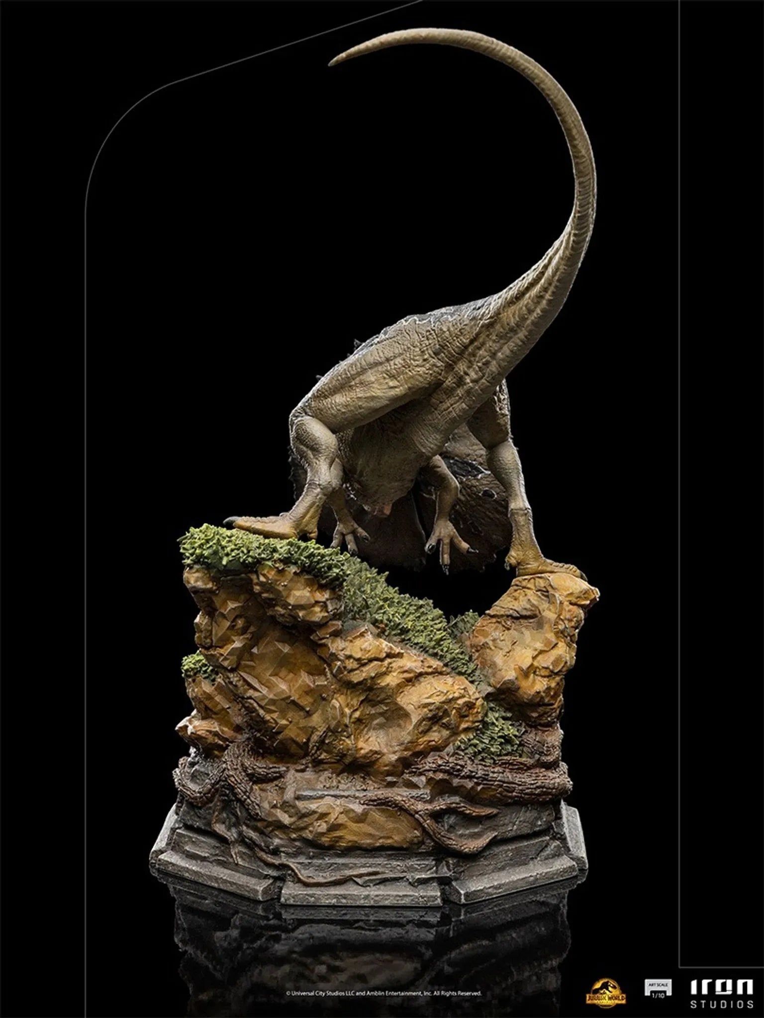 IRON Studios: Jurassic World Dominio - Dilophosaurus Escala de Arte 1/10