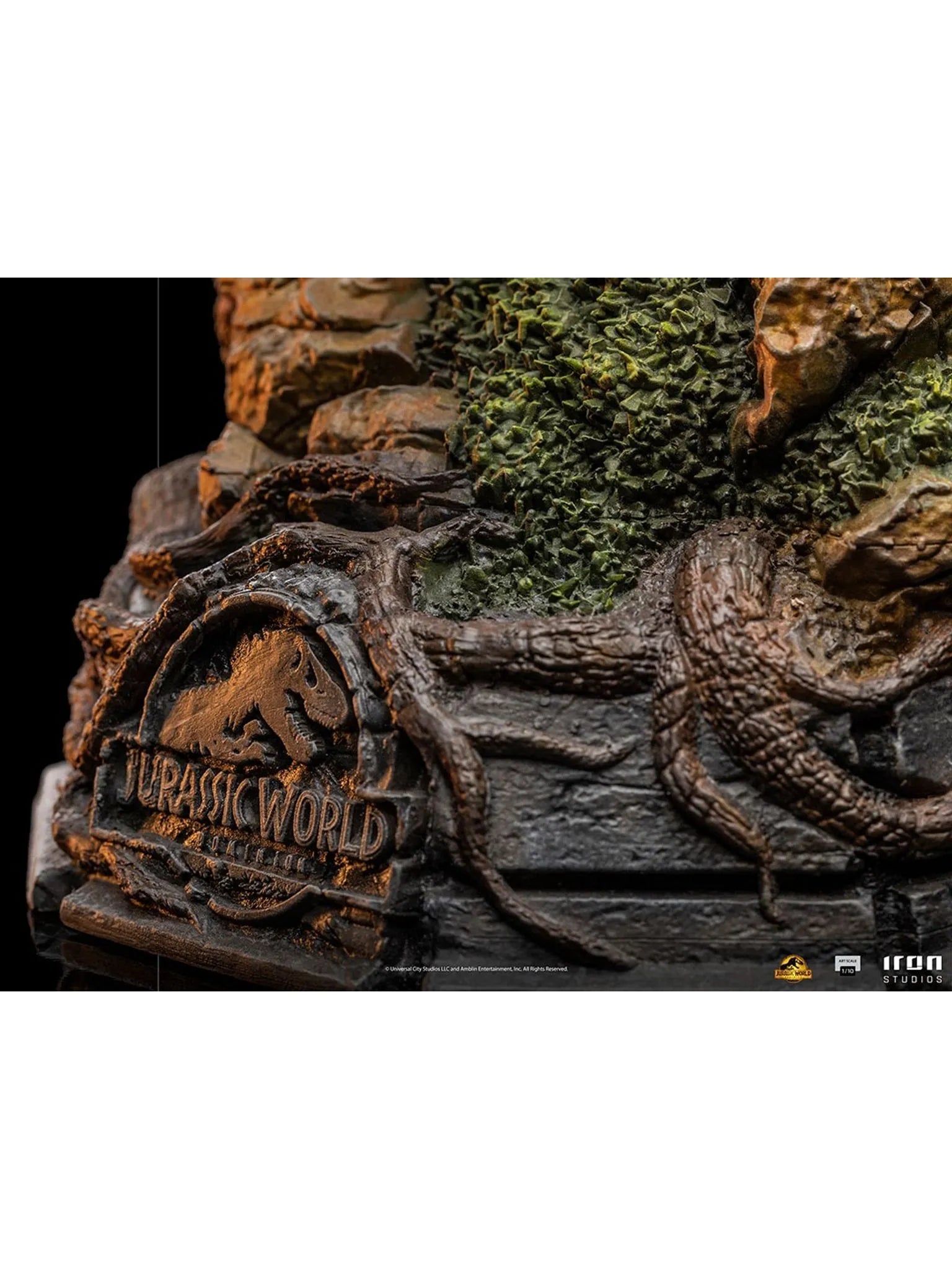 IRON Studios: Jurassic World Dominio - Dilophosaurus Escala de Arte 1/10