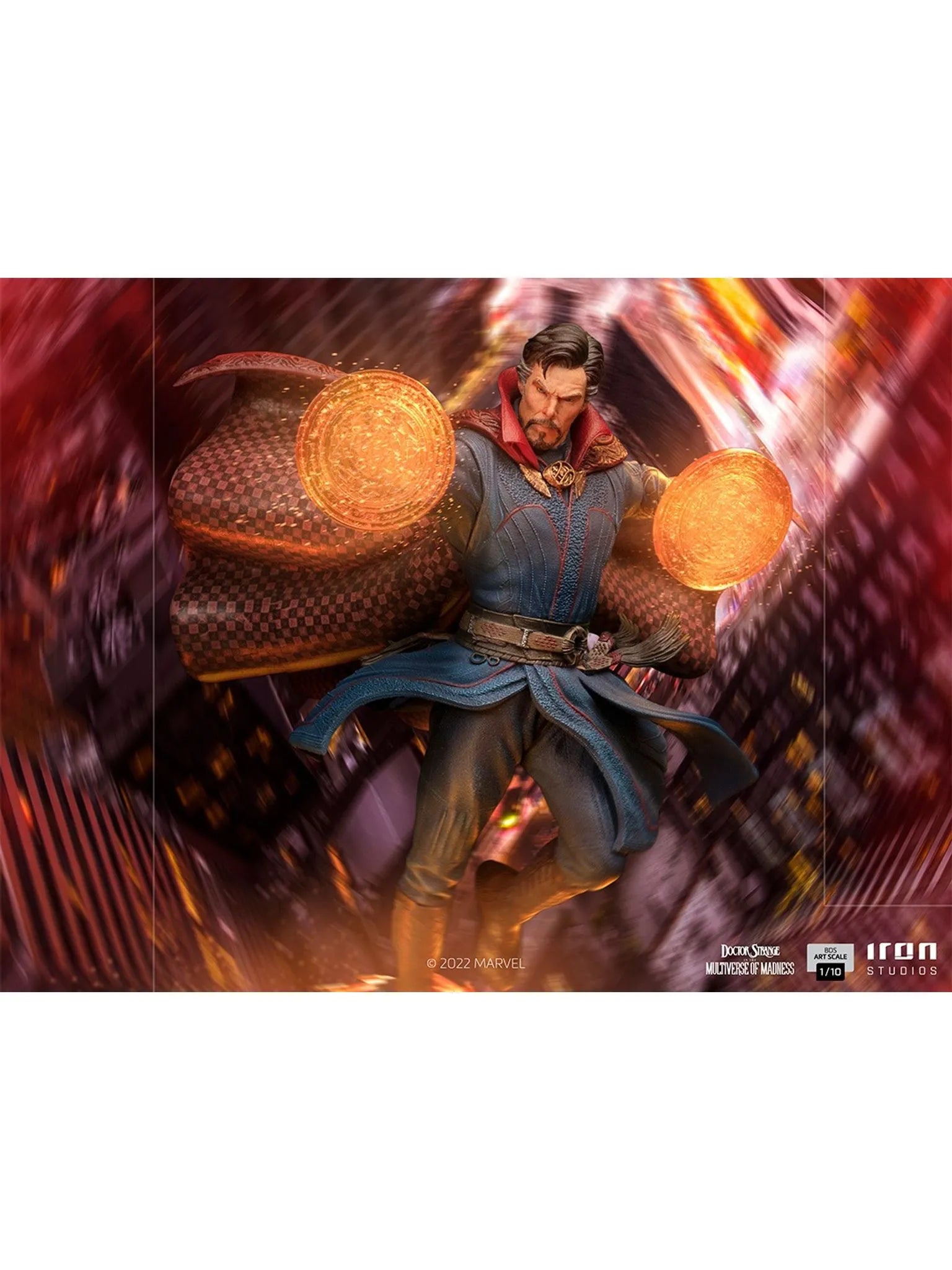 IRON Studios: Marvel Doctor Strange The Multiverse of Madness - Doctor Strange BDS Escala de Arte 1/10