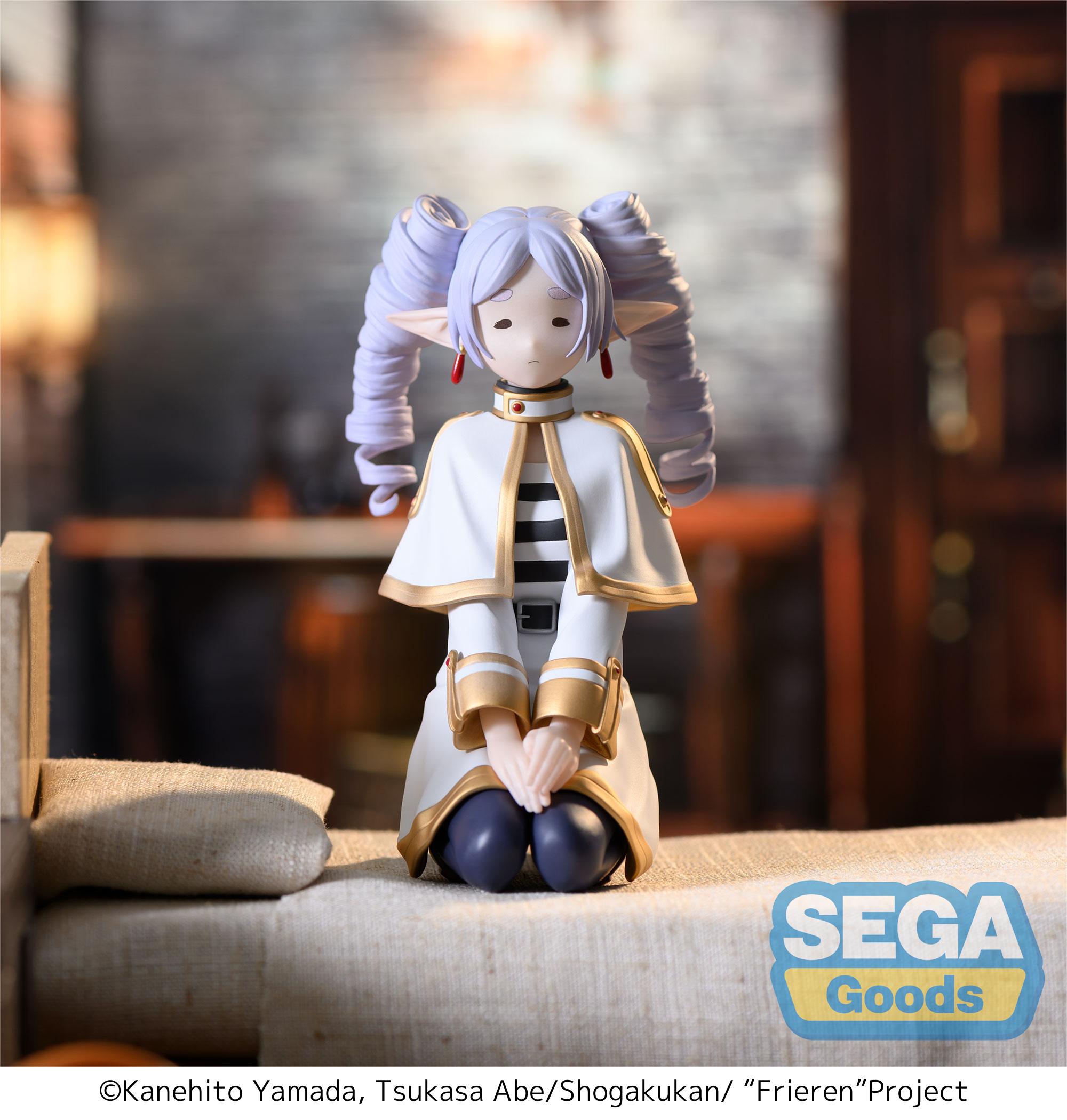 Sega Figures Premium Perching: Frieren Beyond Journey'S End - Frieren I Have Ringlets Now