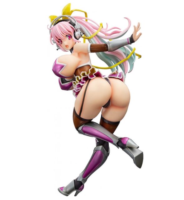 Chara Ani Scale Figure: Super Sonico - Super Sonico Taimanin