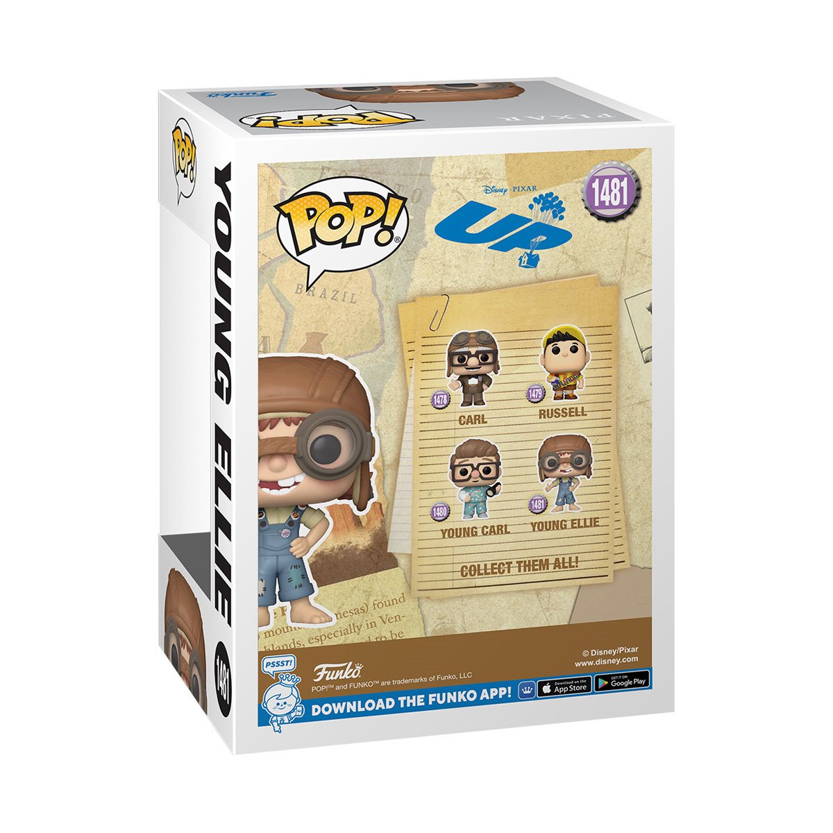 Funko Pop Disney: Up Una Aventura De Altura - Joven Ellie