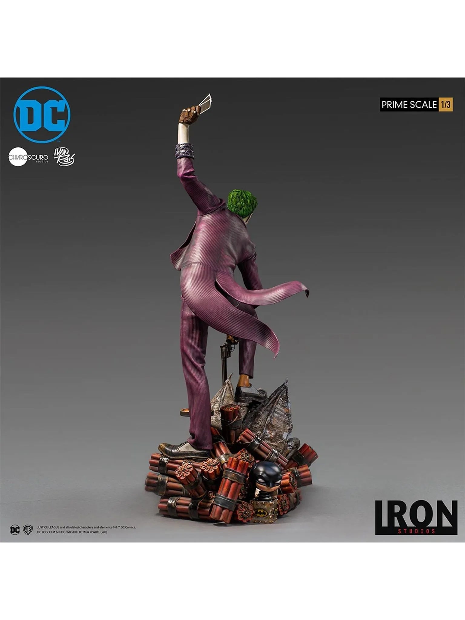 IRON Studios: DC Comics By Ivan Reis - Joker Prime Escala 1/3