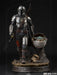 IRON Studios: Star Wars The Mandalorian - The Mandalorian y Baby Yoda Legacy Replica Escala 1/4