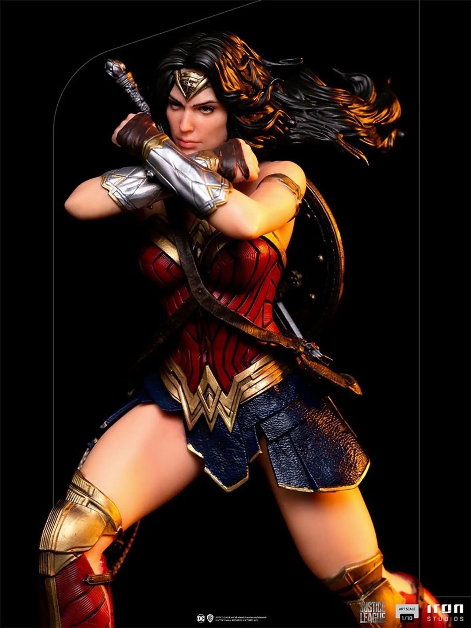 IRON Studios: DC Justice League Zack Snyder - Wonder Woman Escala de Arte 1/10