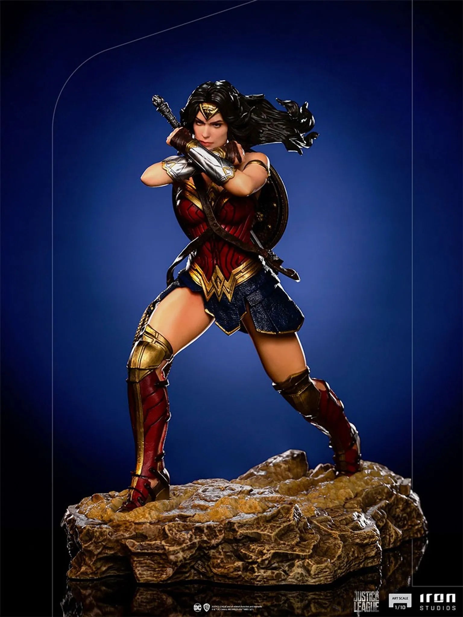 IRON Studios: DC Justice League Zack Snyder - Wonder Woman Escala de Arte 1/10