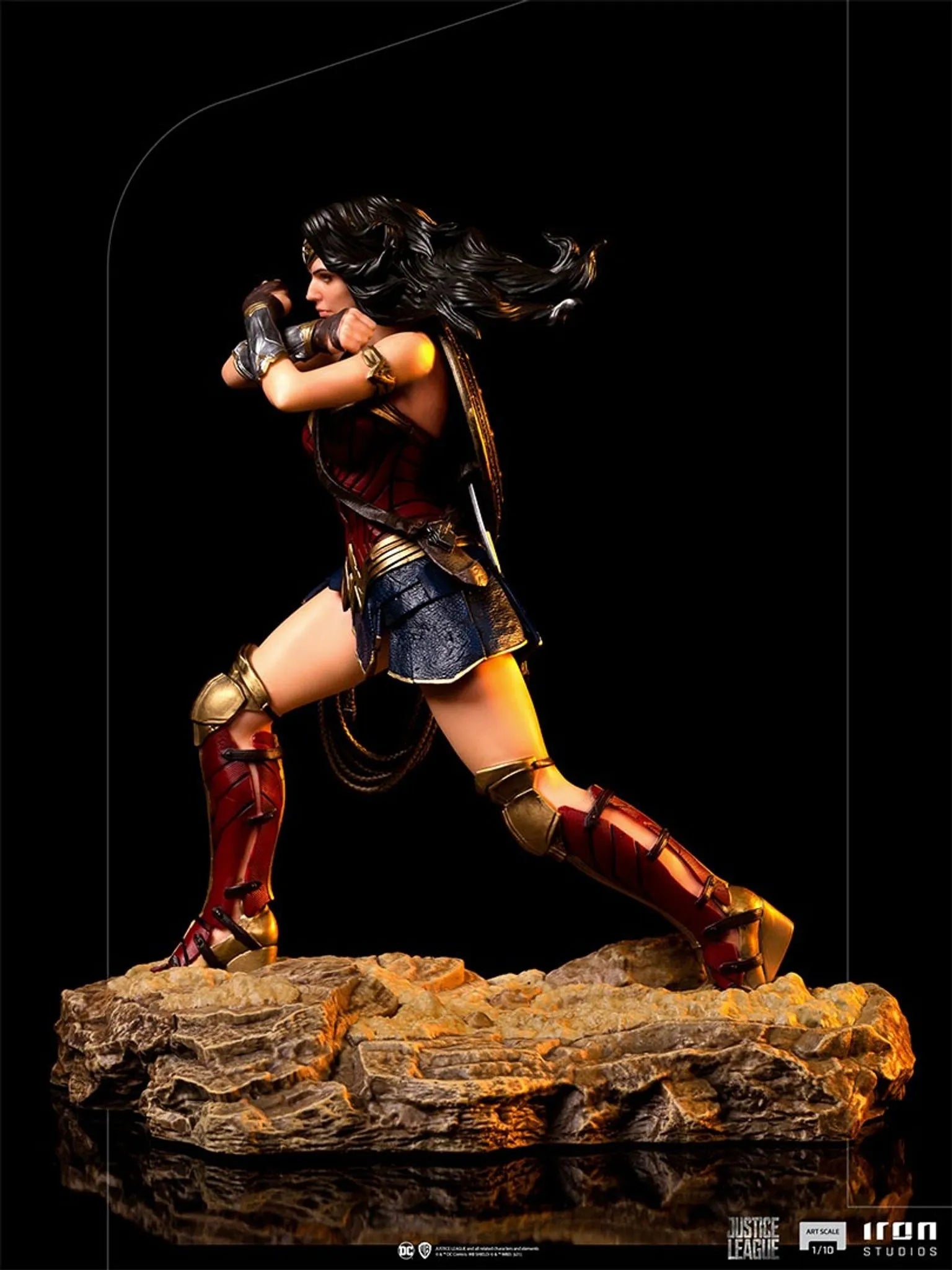 IRON Studios: DC Justice League Zack Snyder - Wonder Woman Escala de Arte 1/10