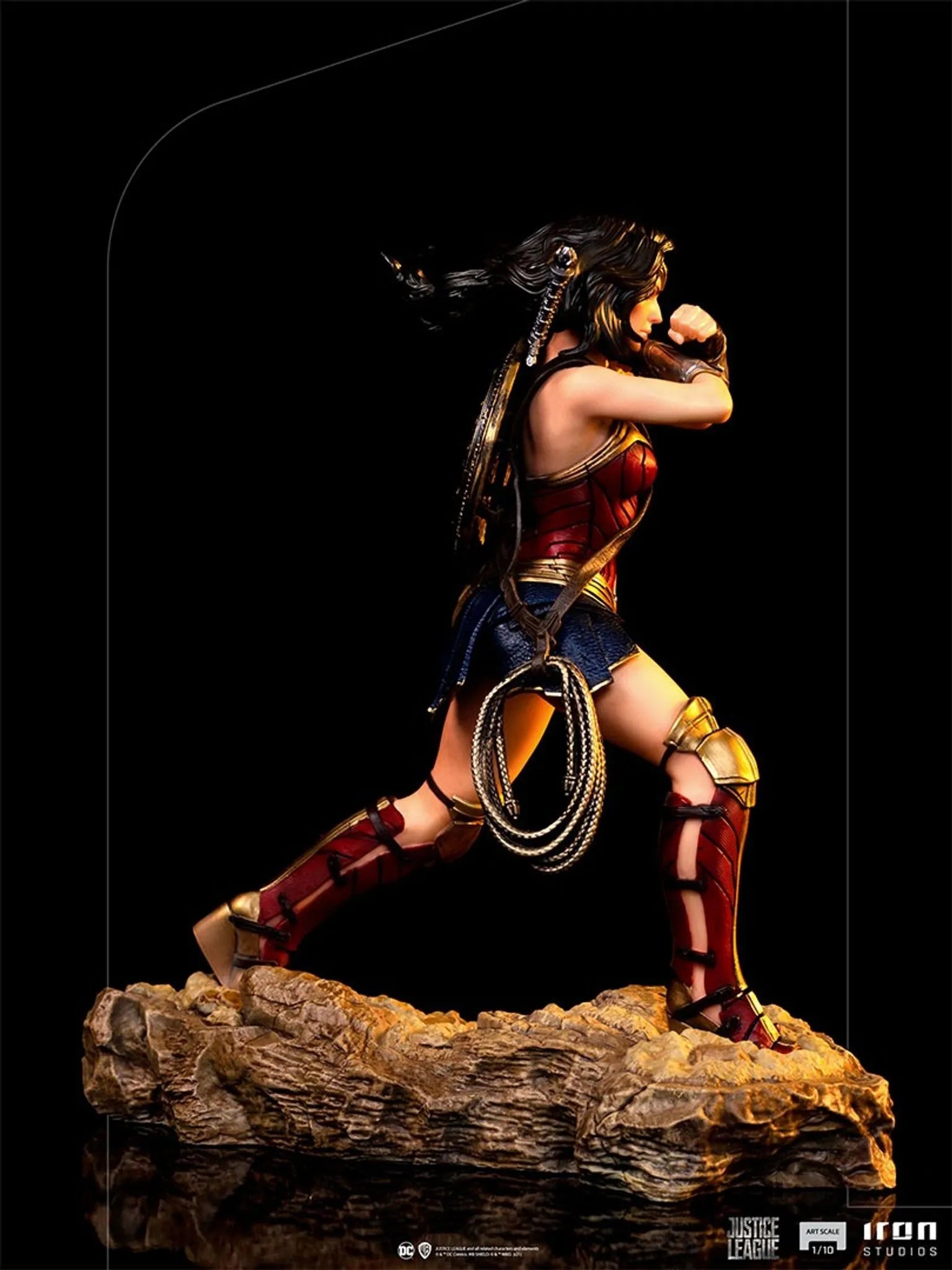 IRON Studios: DC Justice League Zack Snyder - Wonder Woman Escala de Arte 1/10