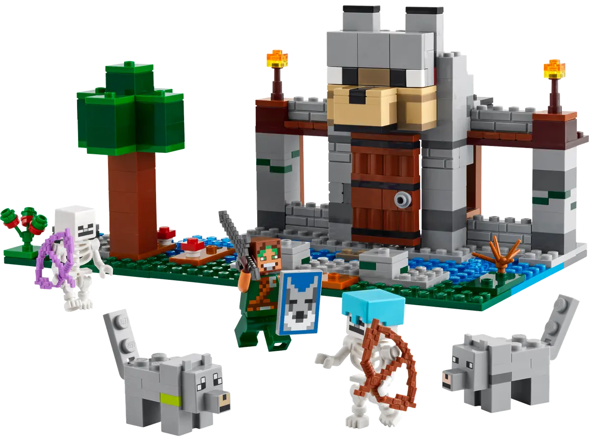 LEGO Minecraft La Fortaleza-Lobo 21261