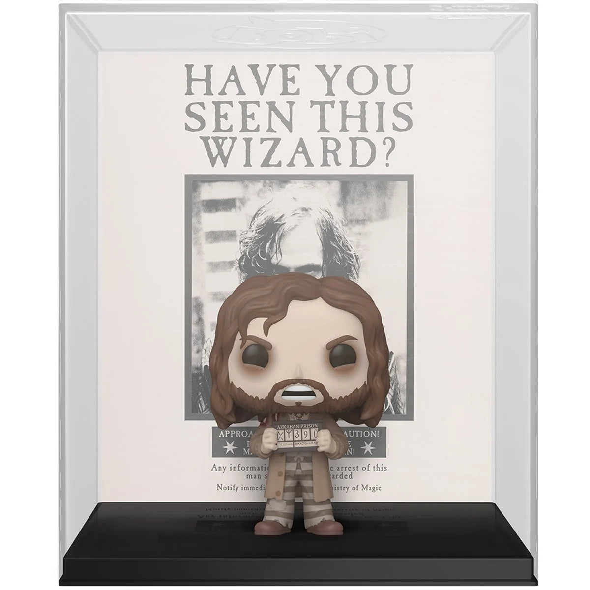 Funko Pop Cover: Harry Potter y El Prisionero De Azkaban - Poster Sirius Black