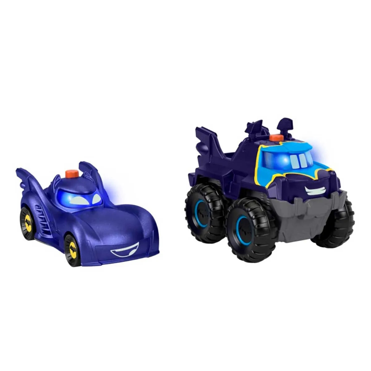 Fisher Price Batwheels: Paquete De 2 Vehiculos Con Luces