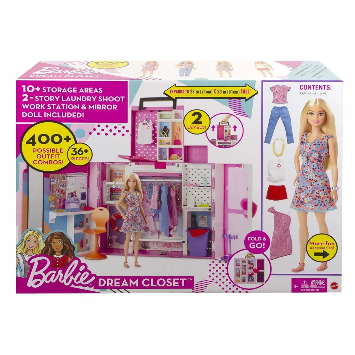 Barbie Fashion Y Beauty: Barbie Dream Closet Nuevo