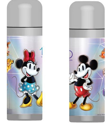 Fun Kids Termo Doble Pared Acero Inoxidable: Disney 100 - Minnie y Mickey 500 ml