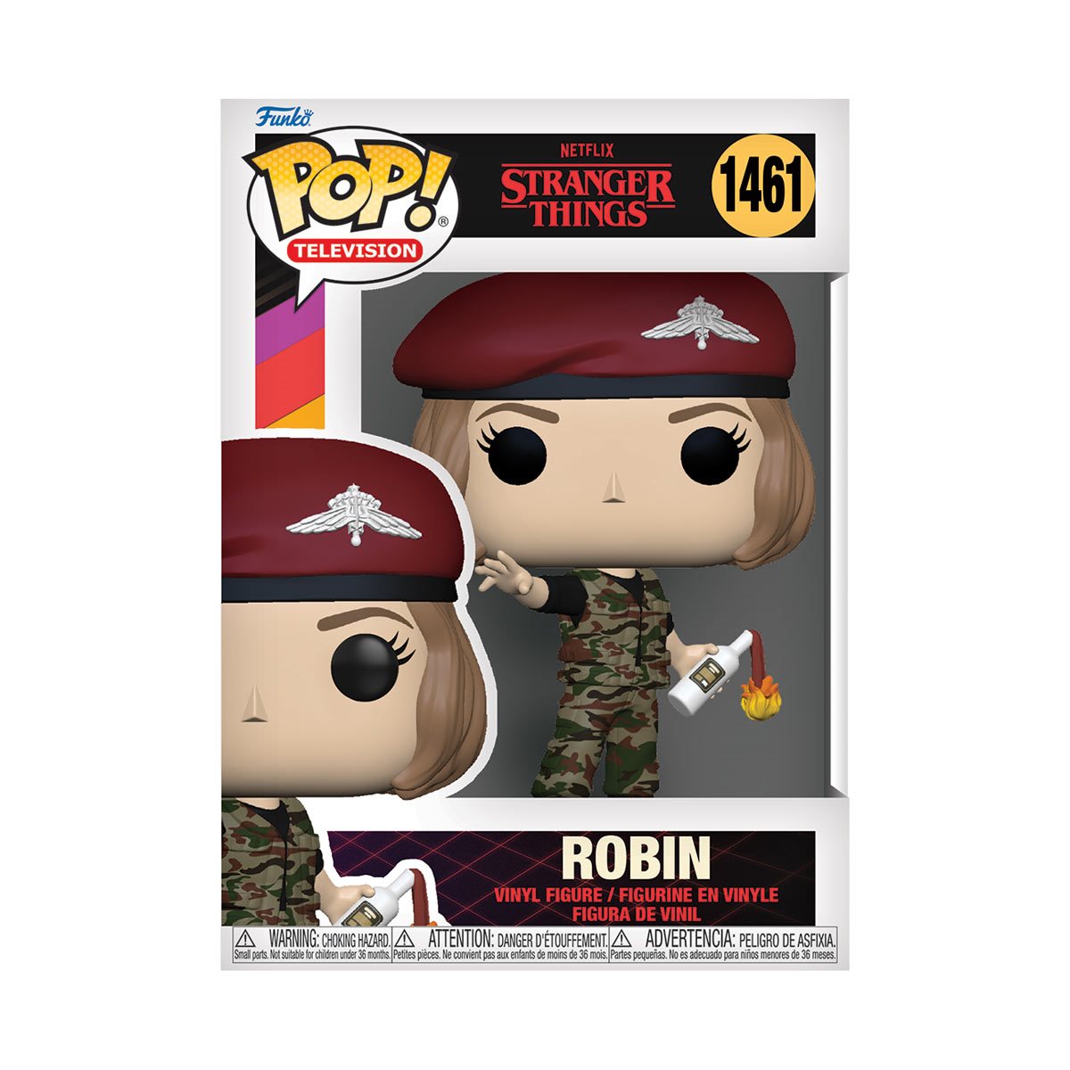 Funko Pop TV: Stranger Things S4 - Hunter Robin Bomba Molotov