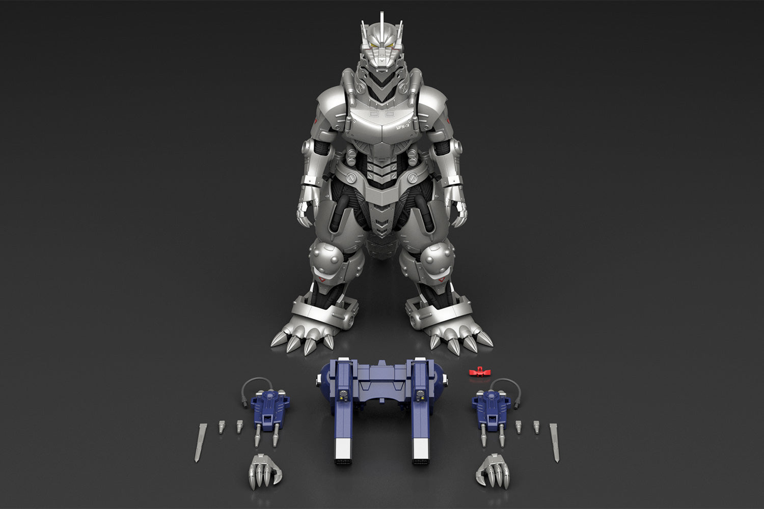 Aoshima Model Kits: Godzilla - Mechagodzilla Kiryu Kit De Plastico