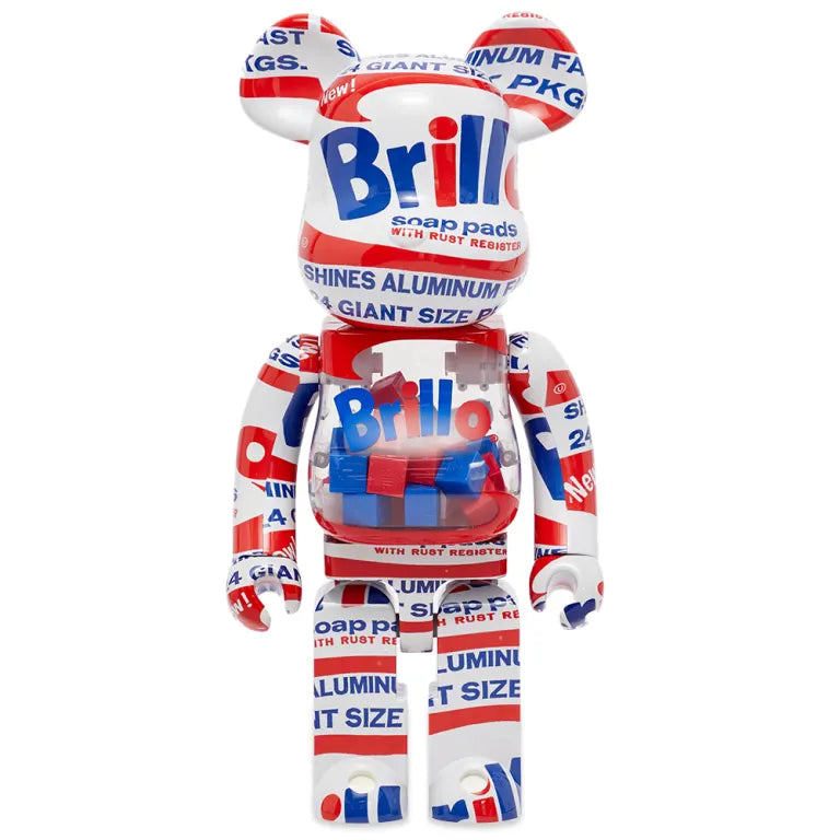 Medicom Toy Be@rbrick: Andy Warhol - Andy Warhol Brillo 2022 1000%