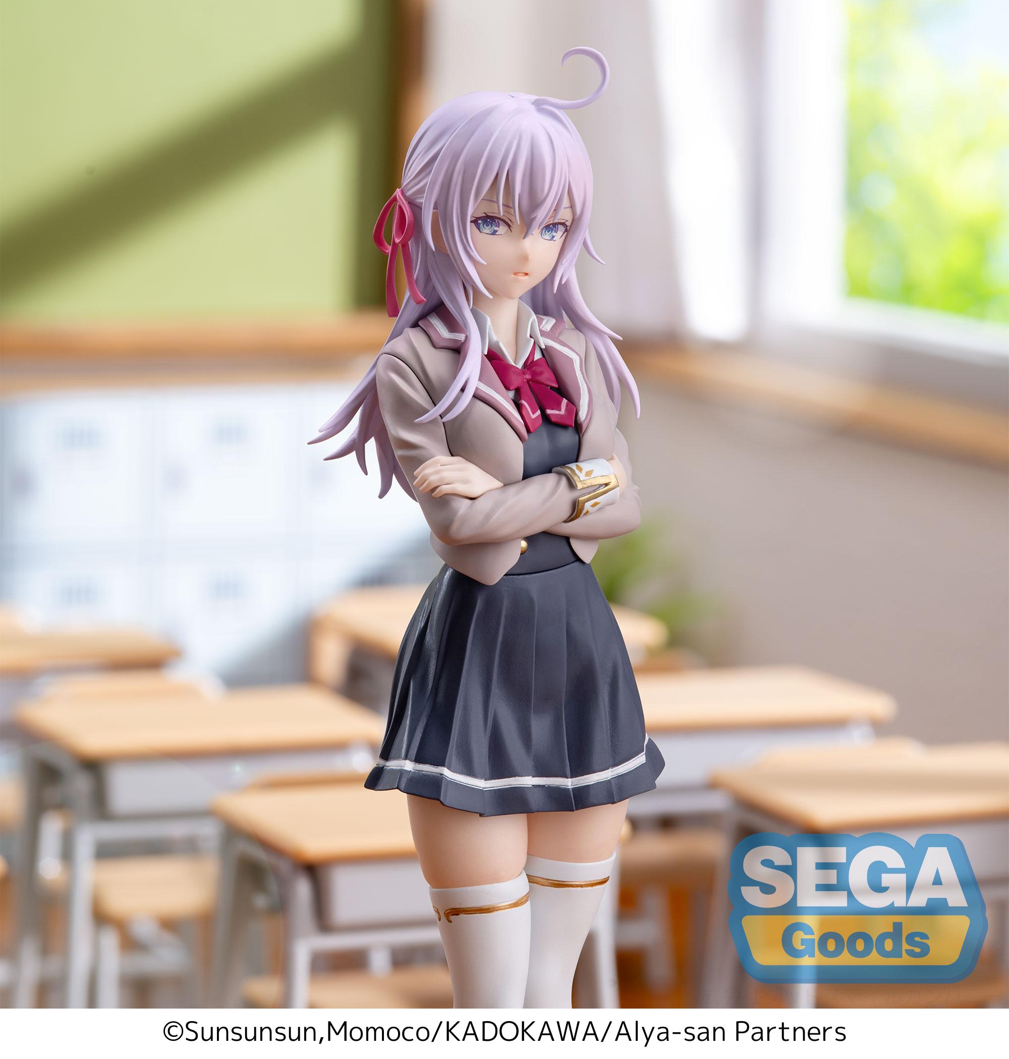 Sega Figures Luminasta: Alya Sometimes Hides Her Feelings In Russian - Alya Con Uniforme