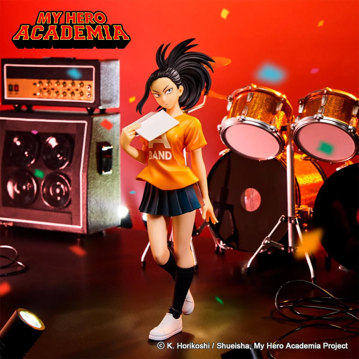 Bandai Tamashii Nations: My Hero Academia - Momo Yaoyorozu Festival Escolar Estatua Ichibansho Exclusivo