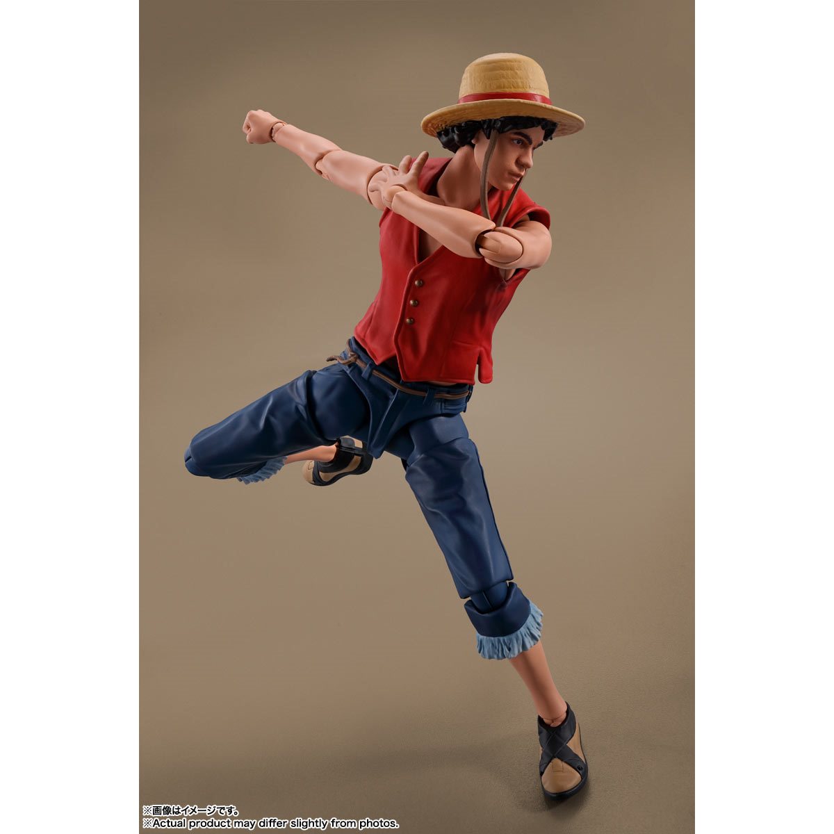 Bandai Tamashii Nations SH Figuarts: One Piece Netflix - Monkey D Luffy Figura De Accion