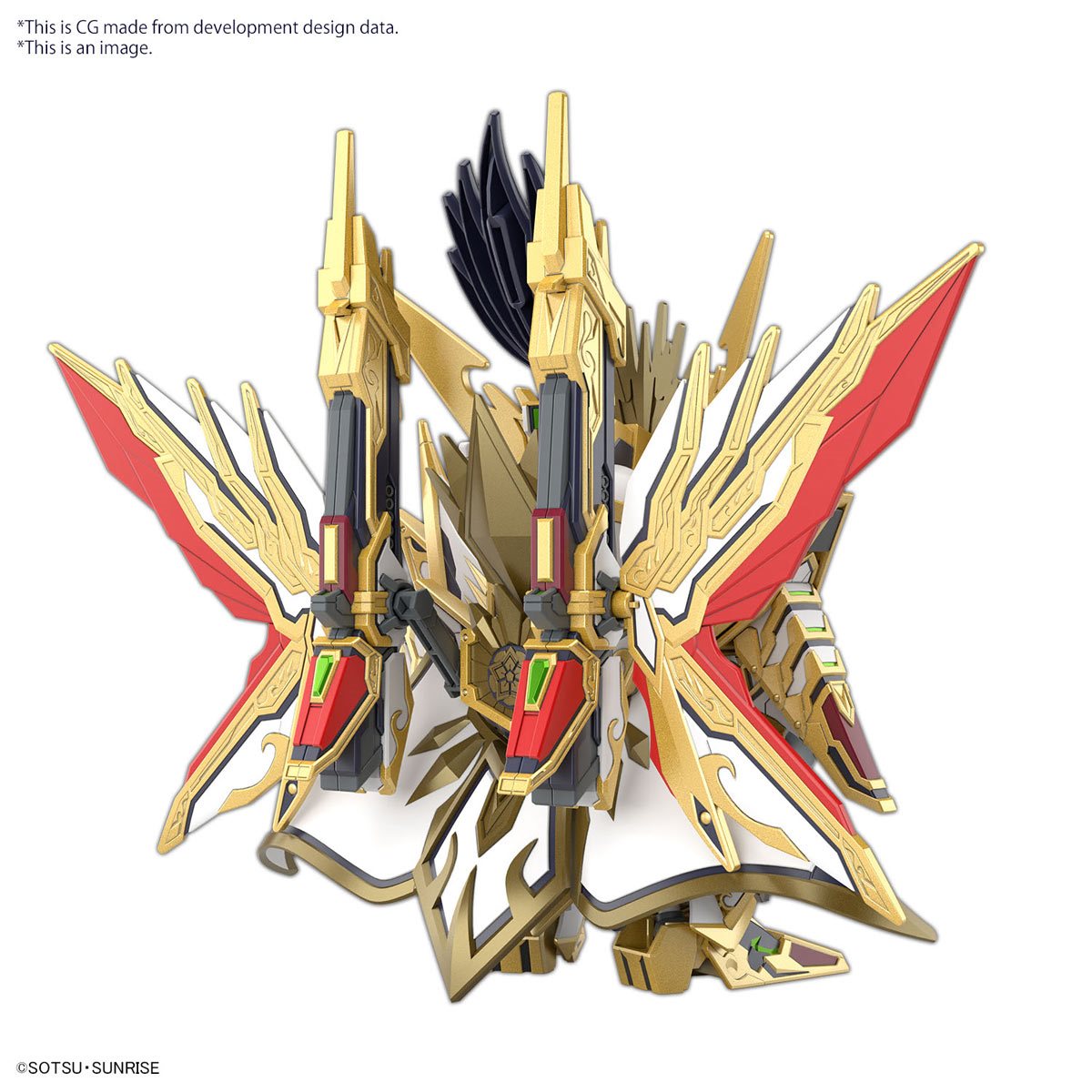 Bandai Hobby Gunpla Model Kit: SD Gundam World Heroes - Tenkamuso Daishogun Kit De Plastico