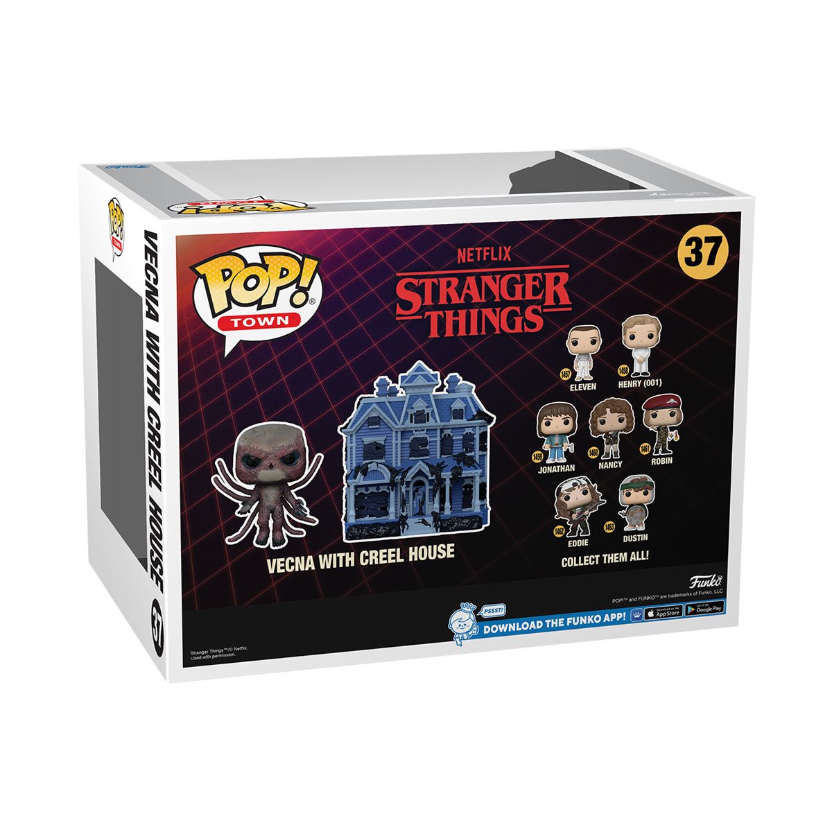 Funko Pop Town: Stranger Things S4 - Casa Creel Con Vecna