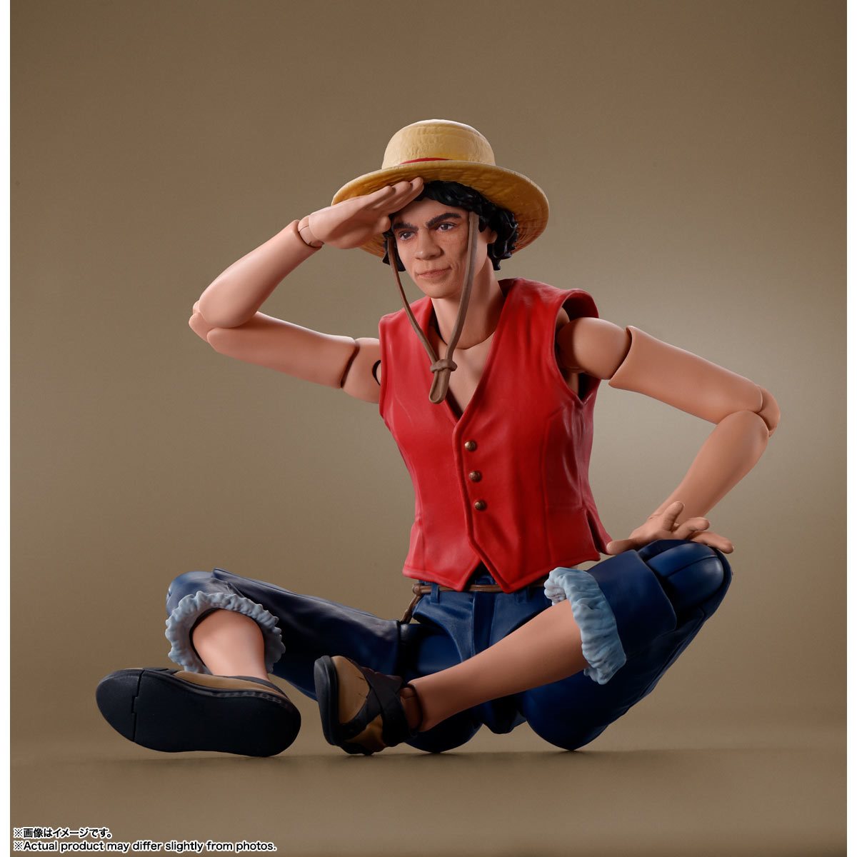 Bandai Tamashii Nations SH Figuarts: One Piece Netflix - Monkey D Luffy Figura De Accion