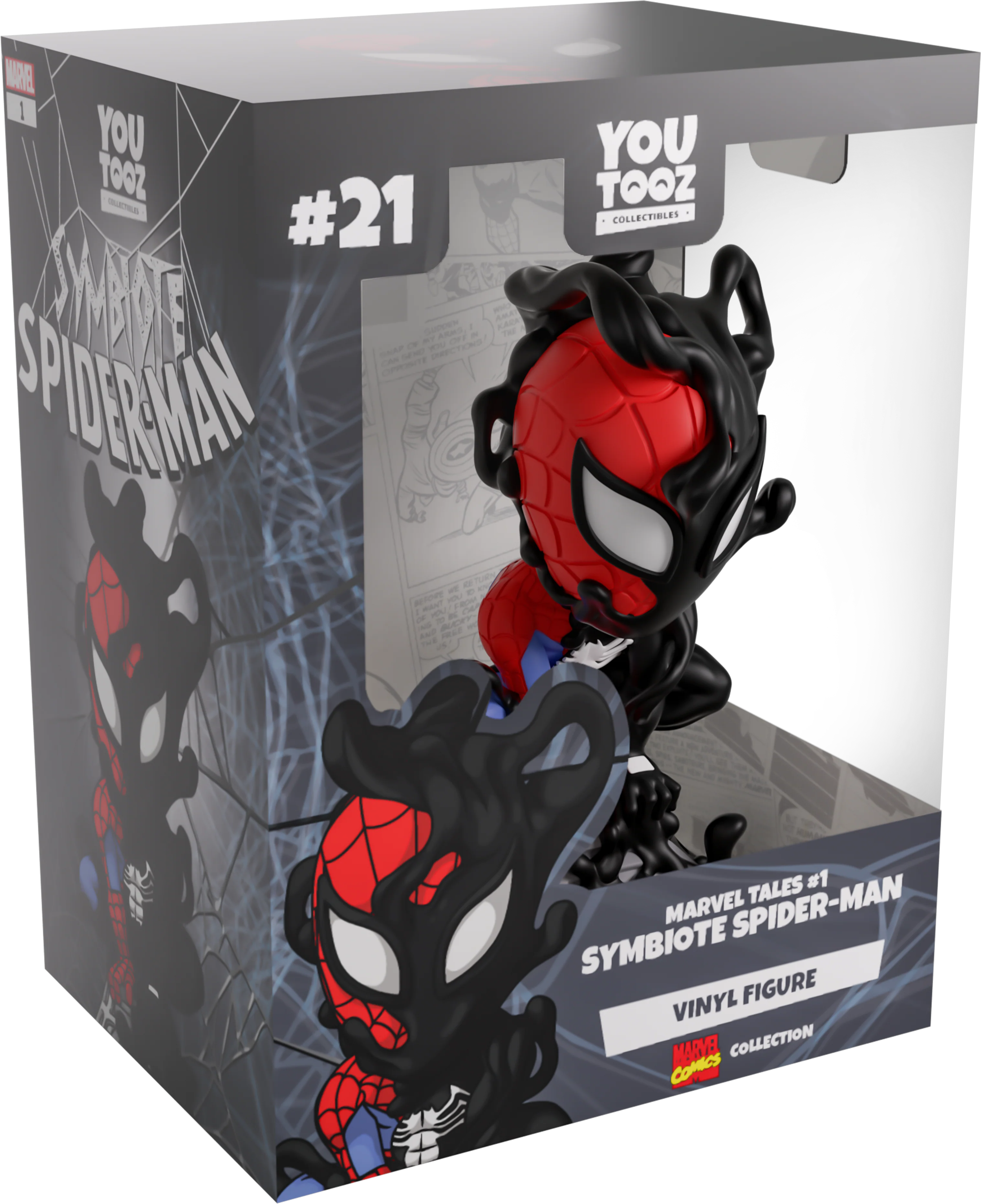 Youtooz Marvel: Spider Man - Marvel Tales 1 Symbiote Spider Man