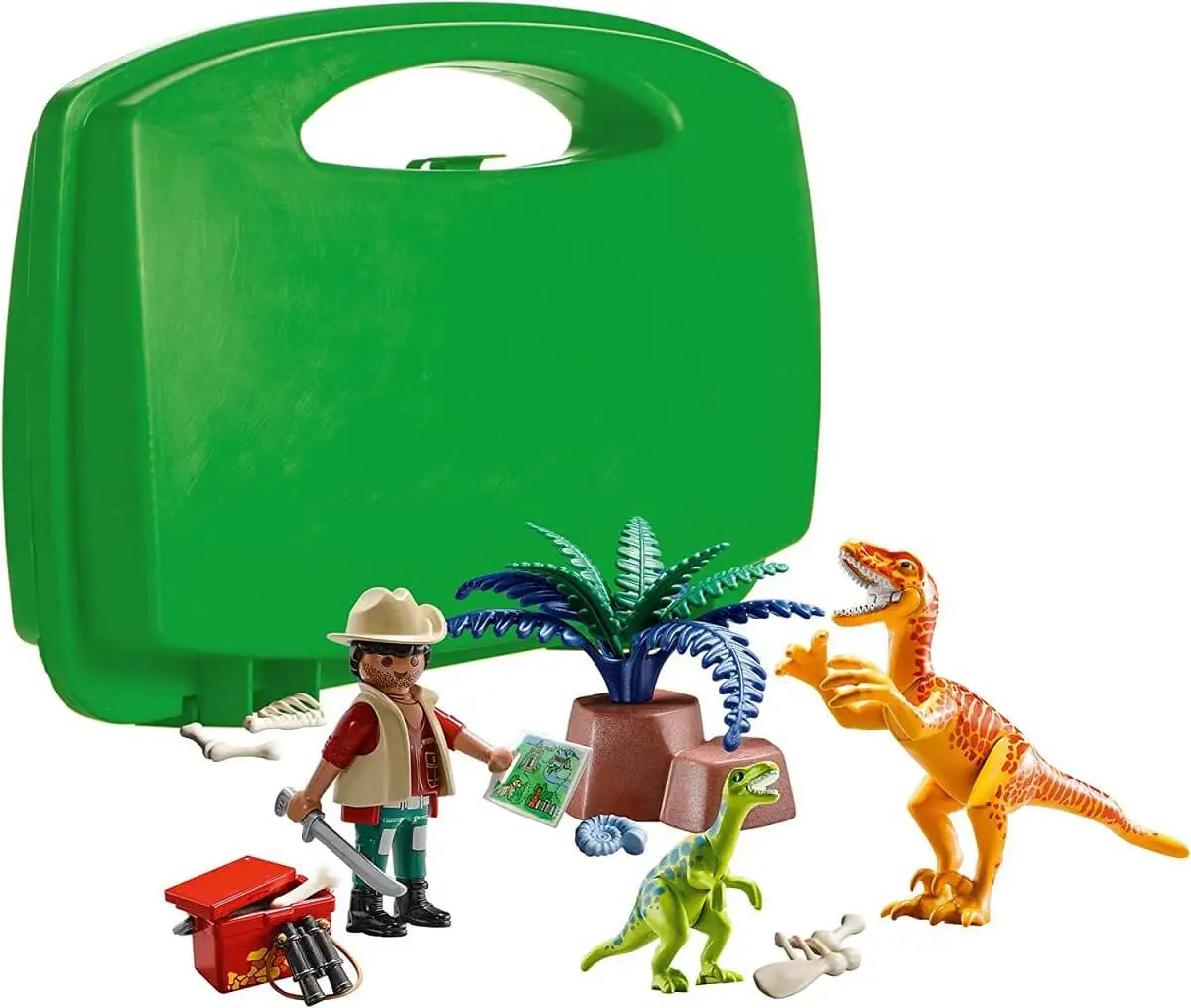 Playmobil Dinos Carry Case: Maletin Dinosaurios y Explorador 70108