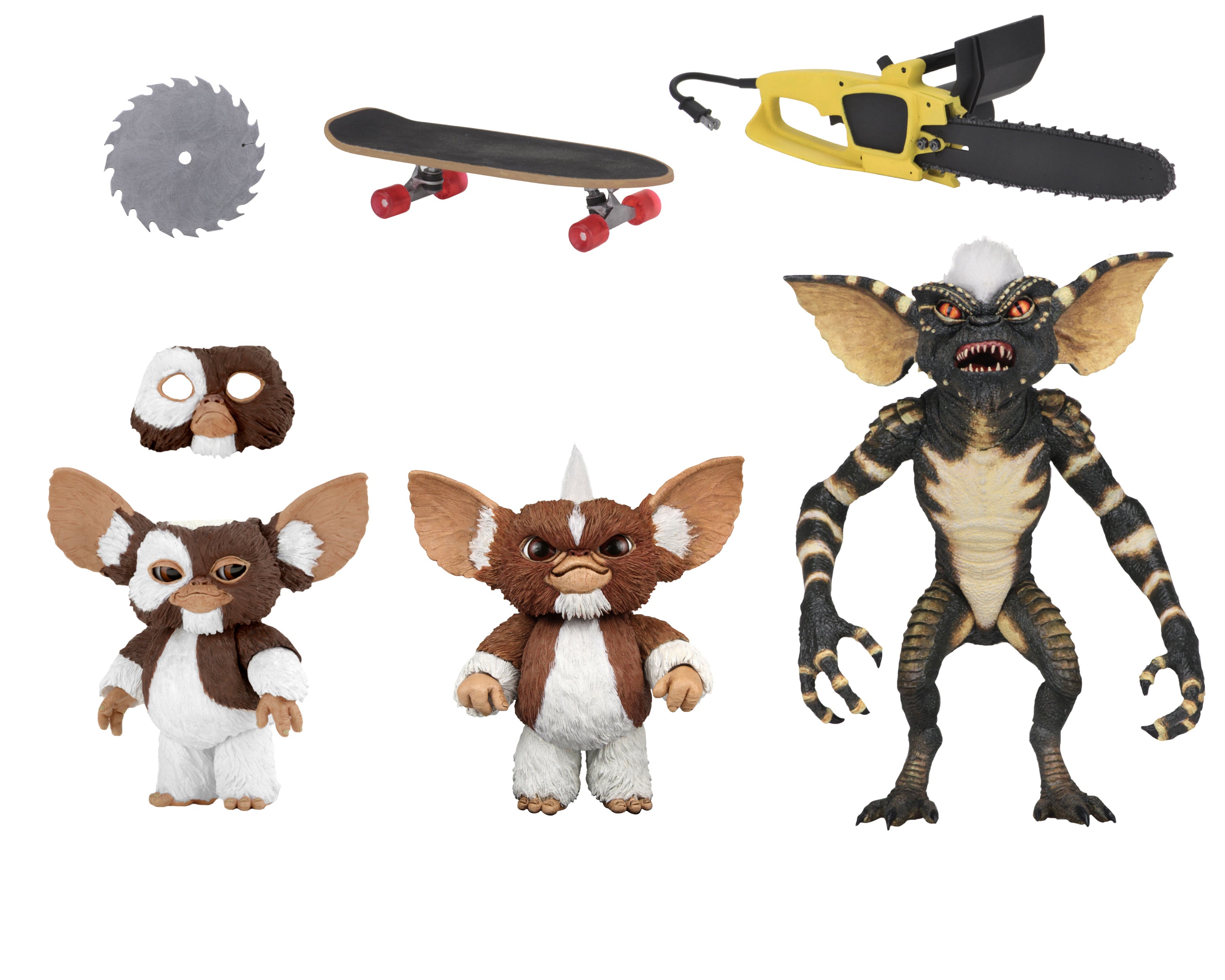 NECA Figura de Accion: Gremlins - Caja del 40 aniversario 7 Pulgadas