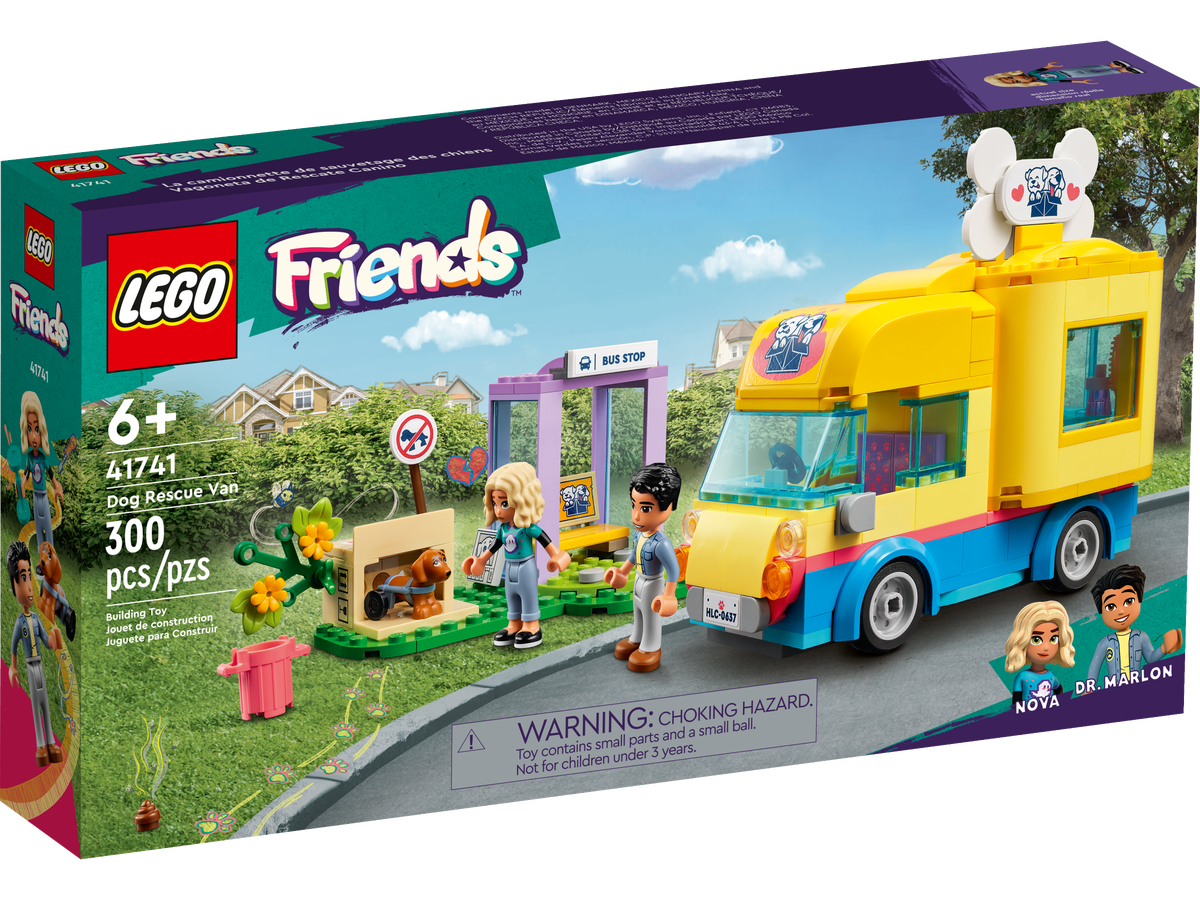 LEGO Friends Furgoneta De Rescate De Perros 41741