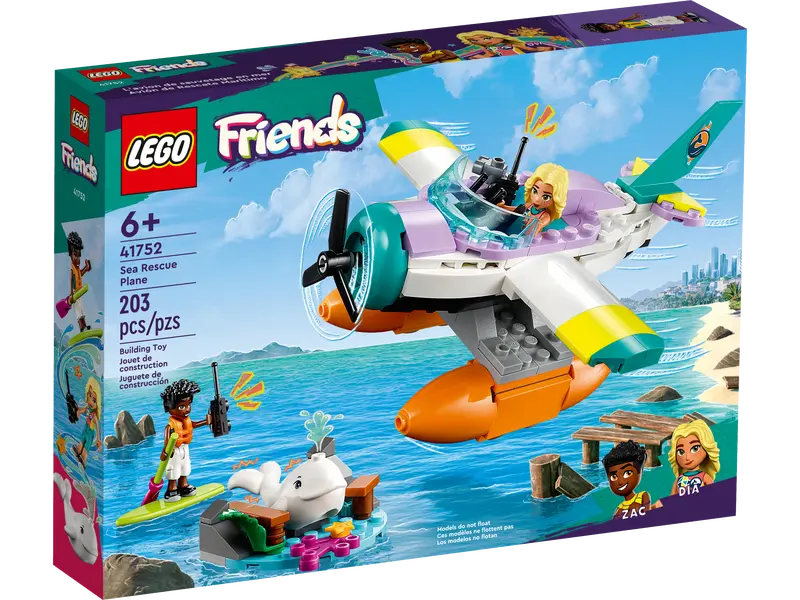 LEGO Friends Avion de Rescate Maritimo 41752