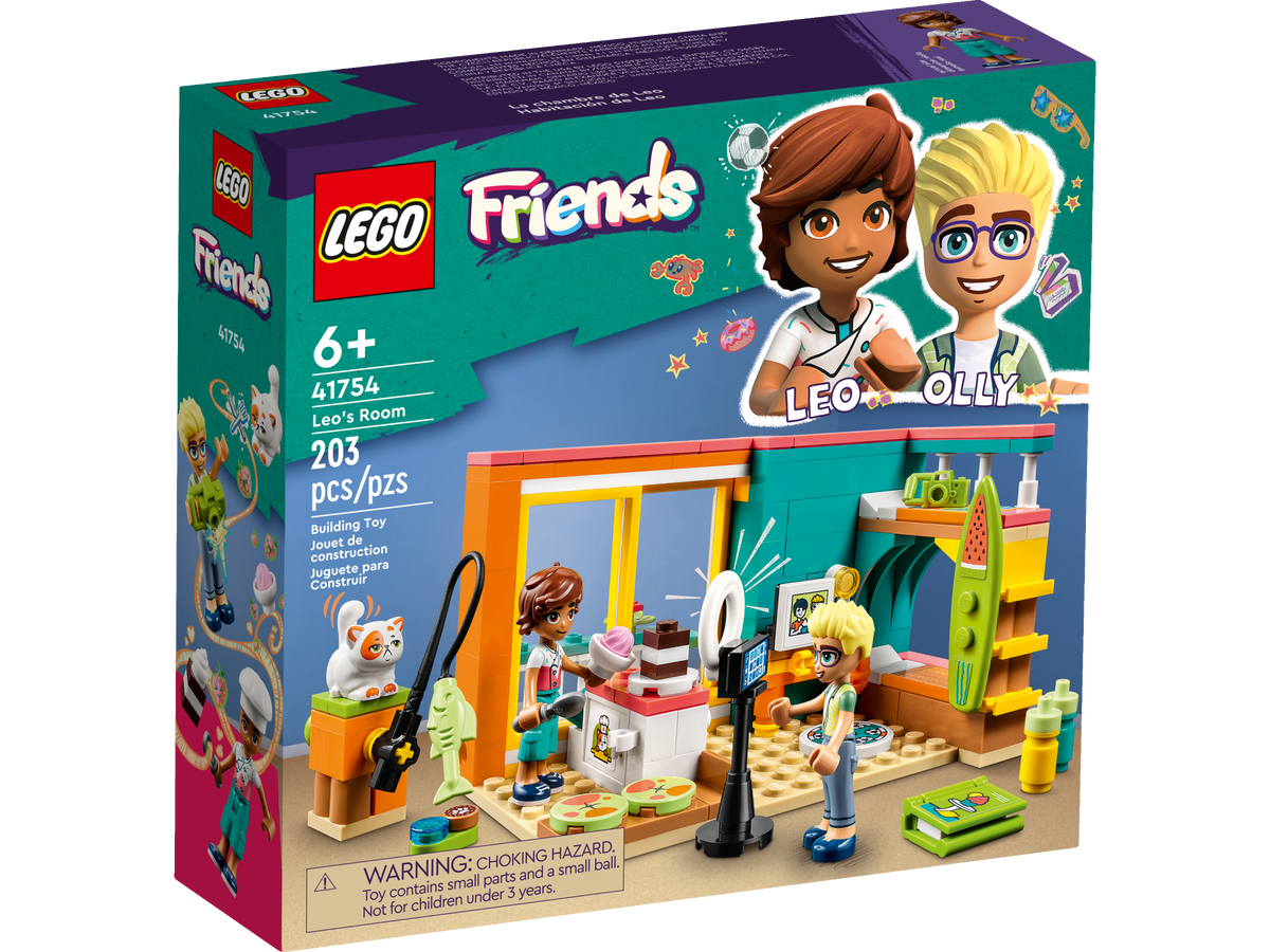 LEGO Friends La Habitacion De Leo 41754