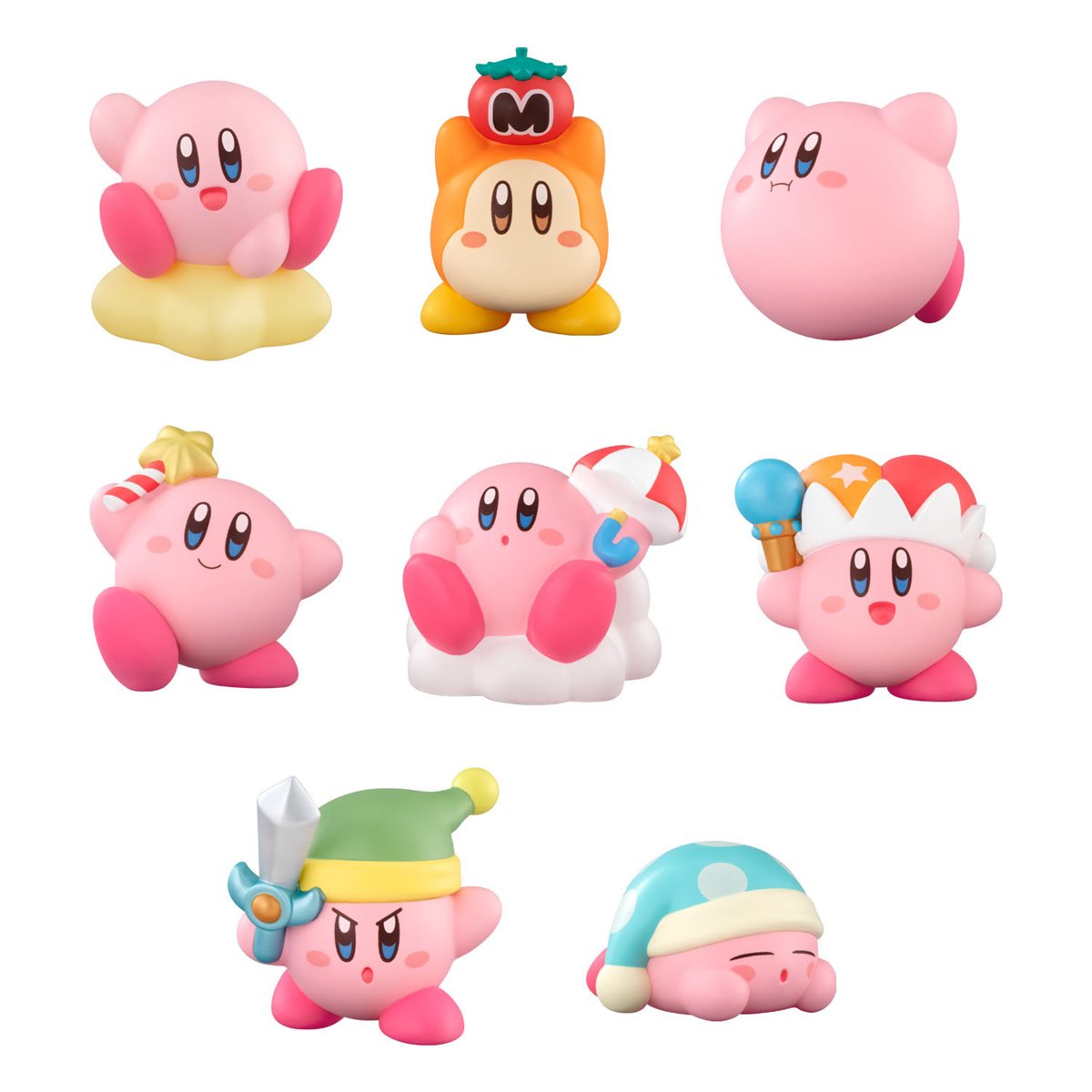 Bandai Shokugan Mini Figure: Kirby Friends - Set Completo