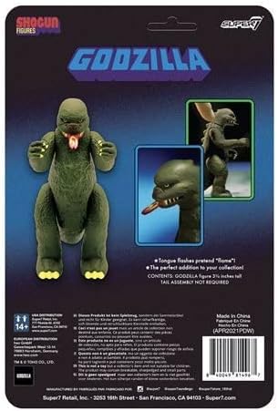 Super7 ReAction: Godzilla - Shogun Godzilla Dark Green