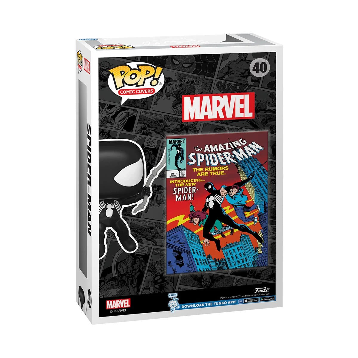 Funko Pop Comic Cover: Marvel - The Amazing SpiderMan Num 252