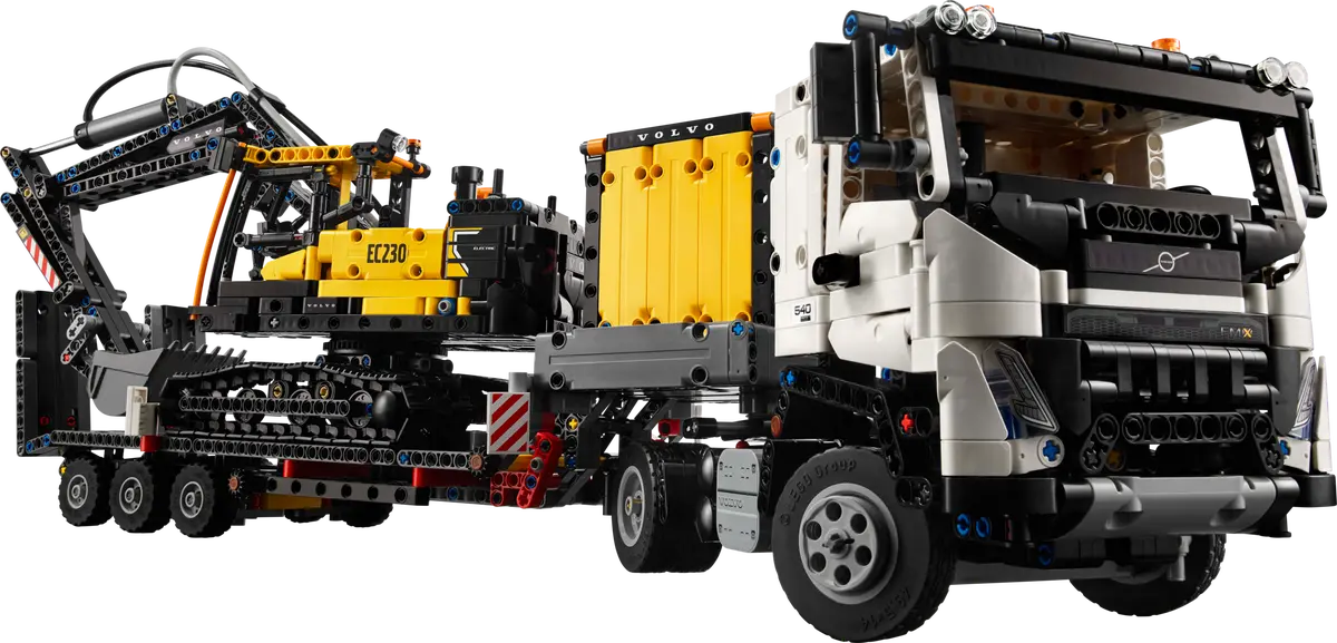 LEGO Technic Camion FMX y Excavadora Electrica EC230 Volvo 42175