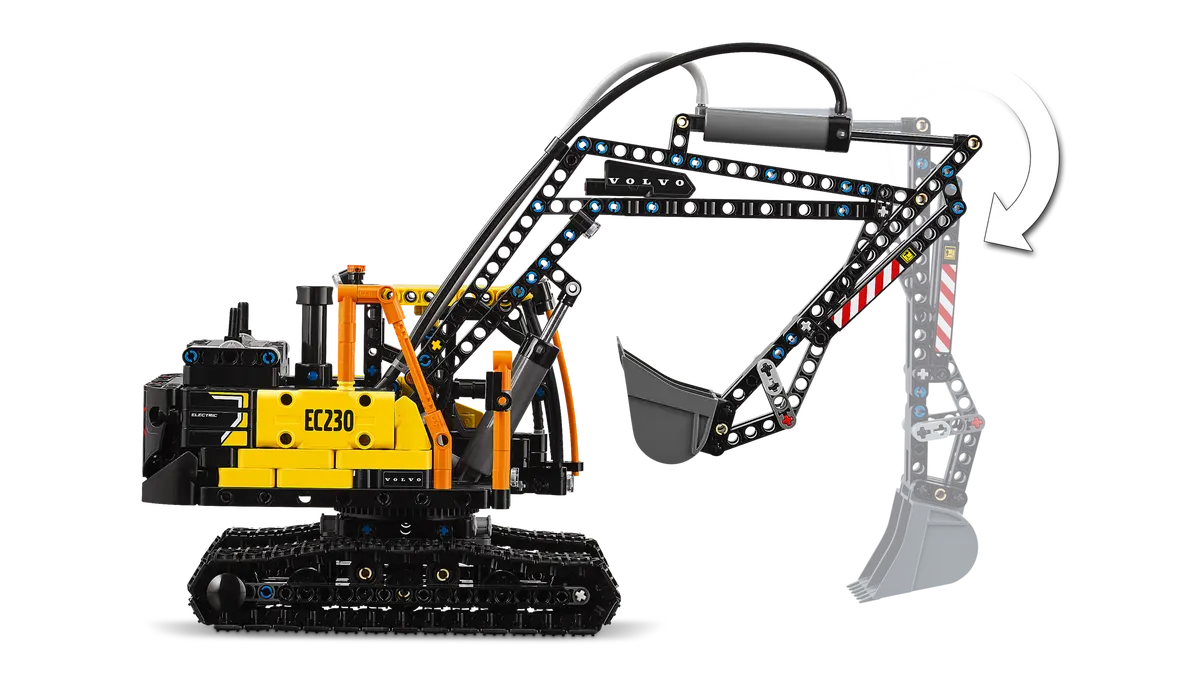 LEGO Technic Camion FMX y Excavadora Electrica EC230 Volvo 42175