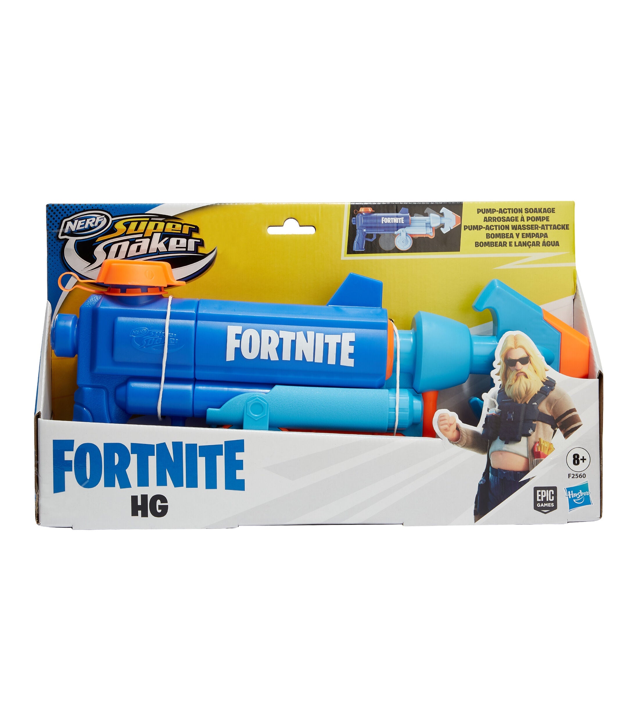 Super Soaker Fortnite: Hg Lanzador De Agua