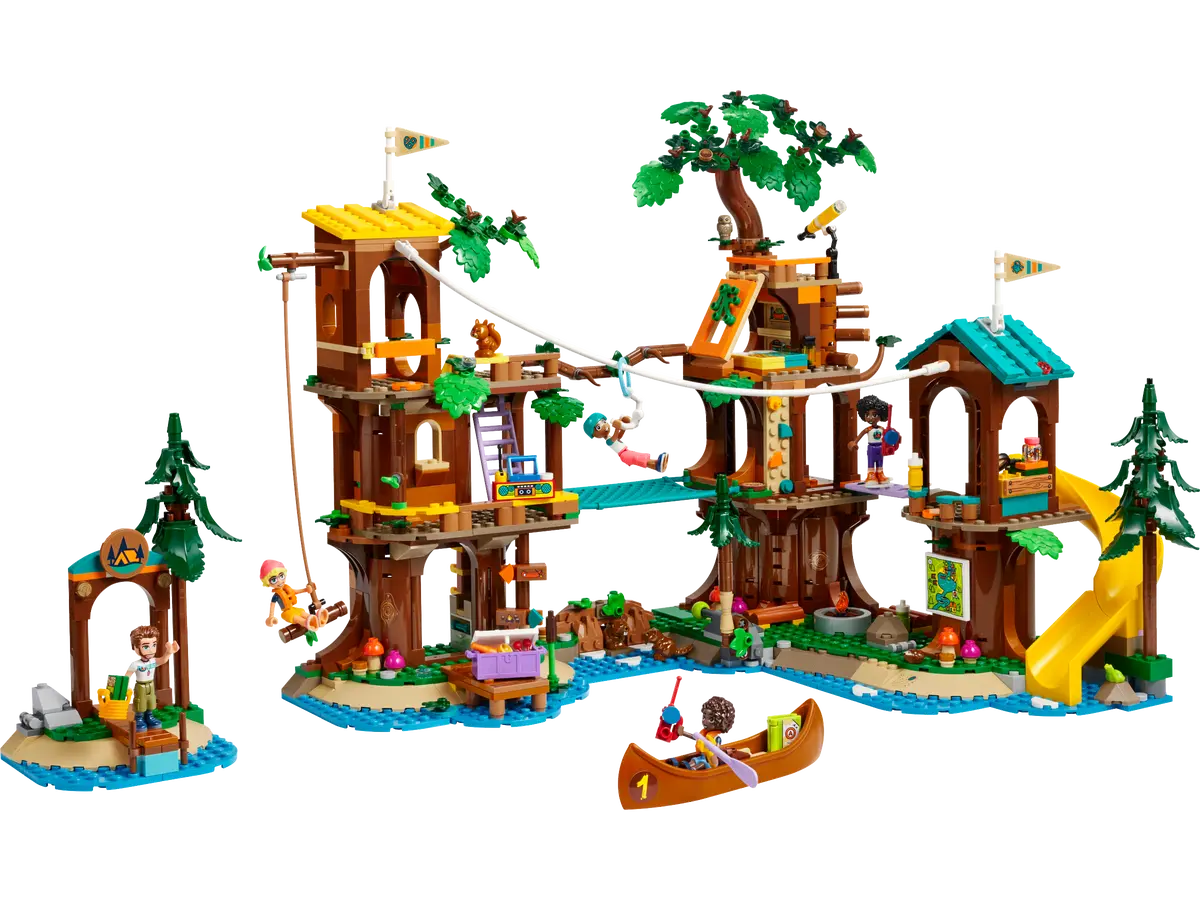 LEGO Friends Campamento de Aventura: Casa del Arbol 42631