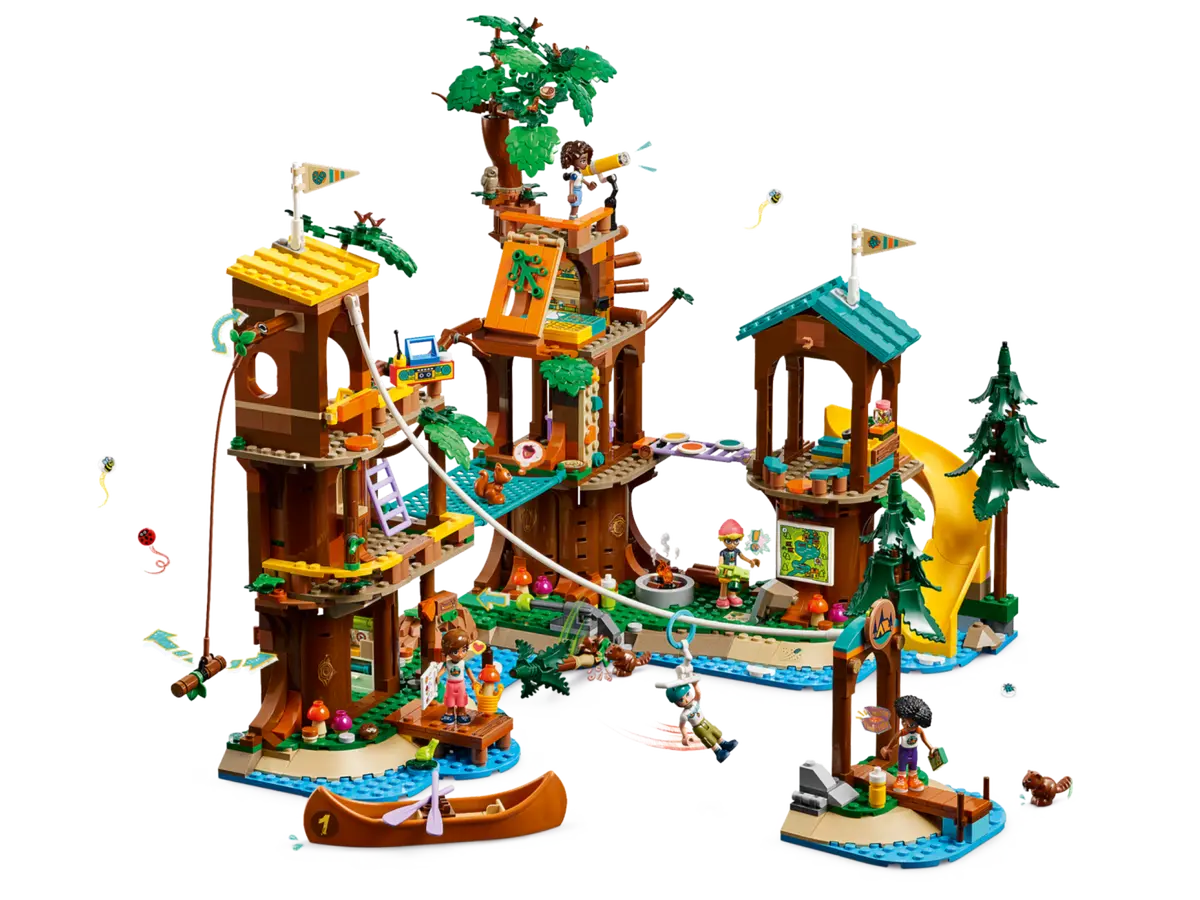 LEGO Friends Campamento de Aventura: Casa del Arbol 42631