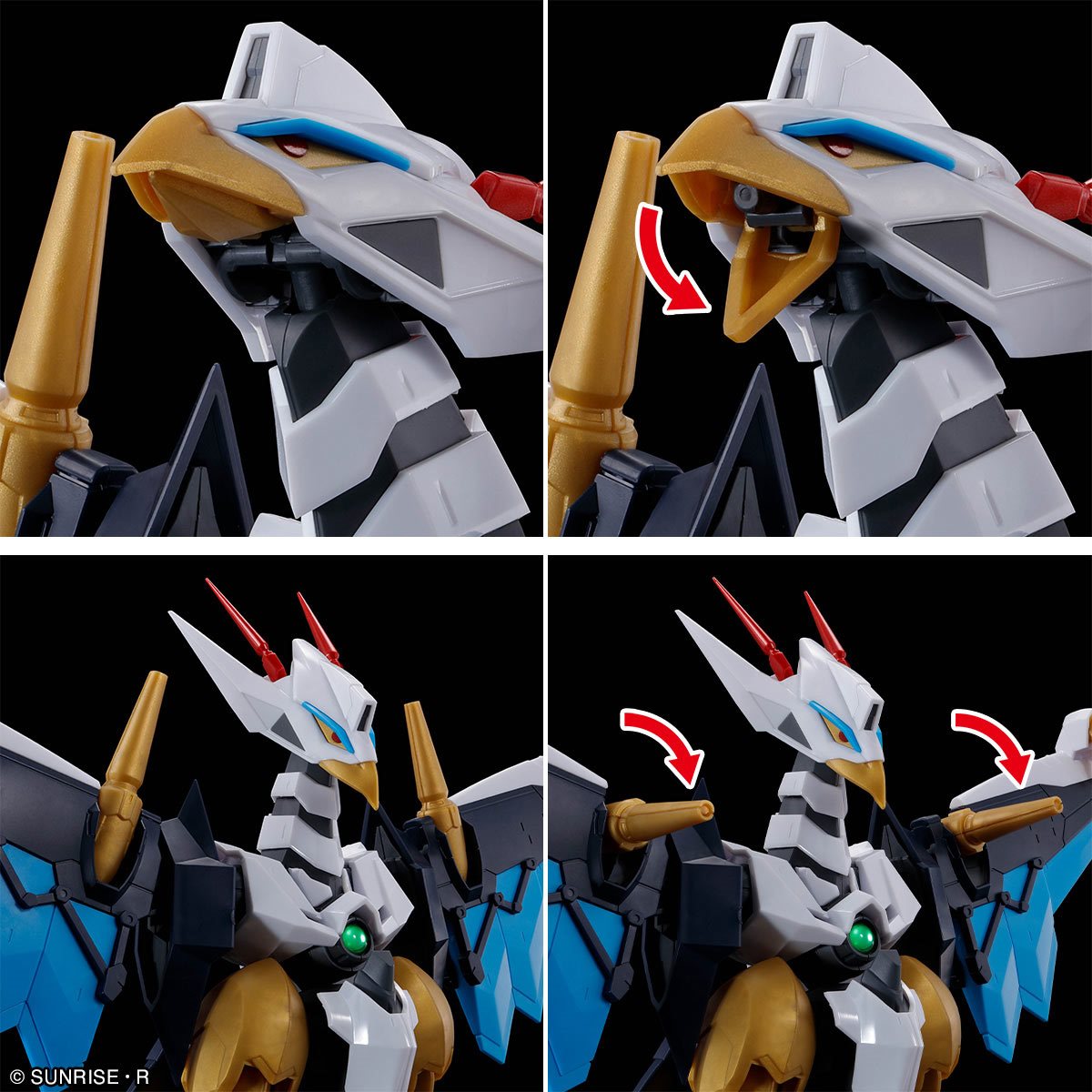 Bandai Hobby Gunpla High Grade Amplified Model Kit: Mashin Hero Wataru - Imgn Kujinmaru Kit De Plastico