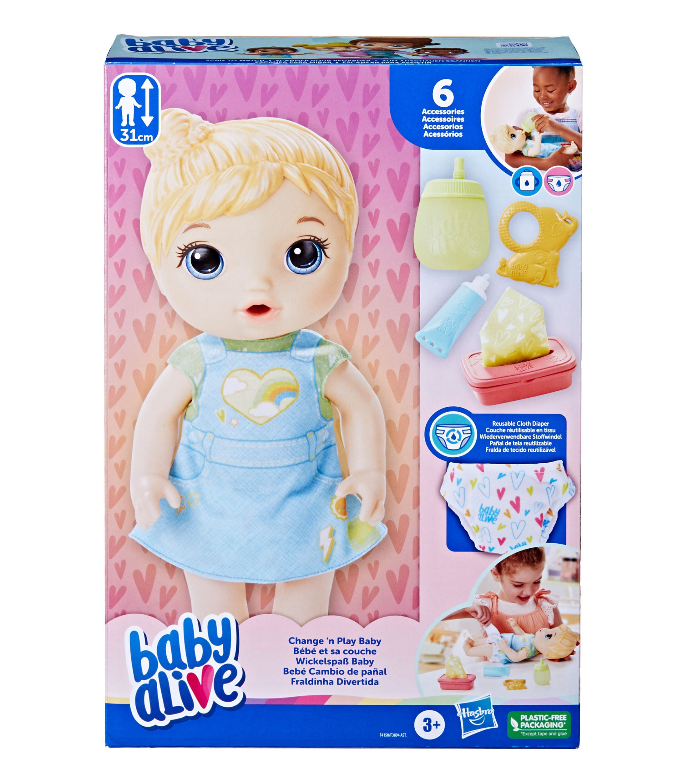 Baby Alive: Bebe Cambio De Pañal