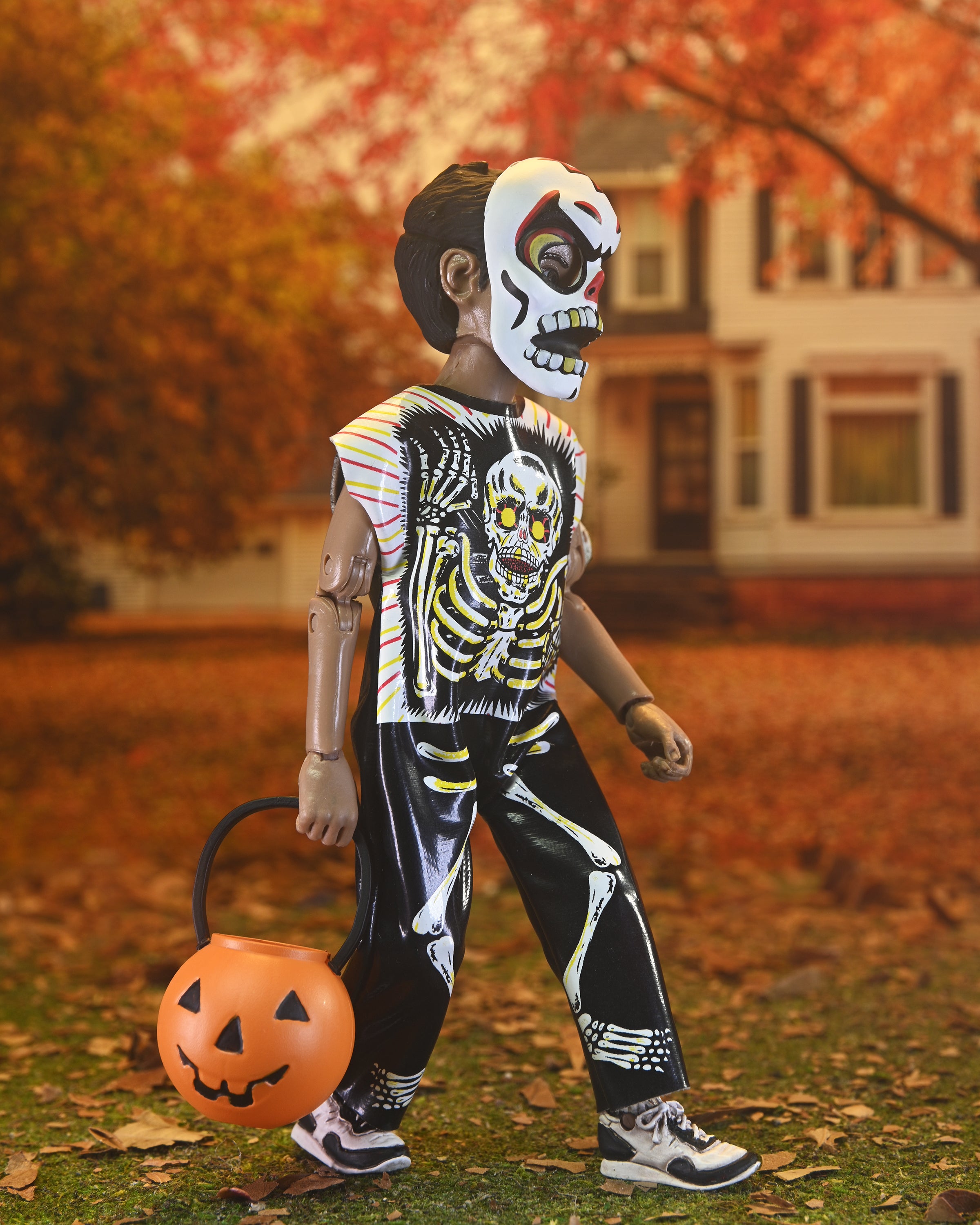 NECA Figura de Accion Vestida: Ben Cooper Costume Kids - Skeleton 6 Pulgadas