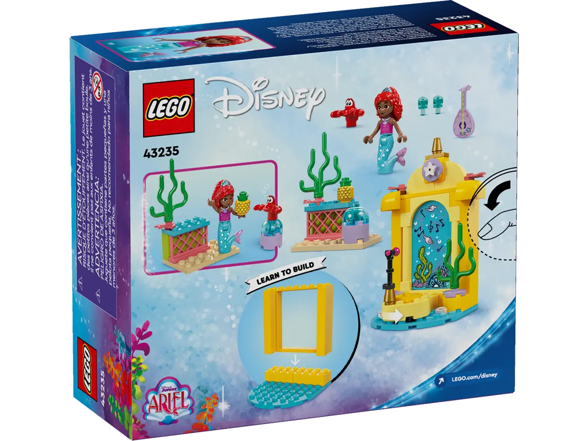 LEGO Disney Princess Escenario Musical de Ariel 43235