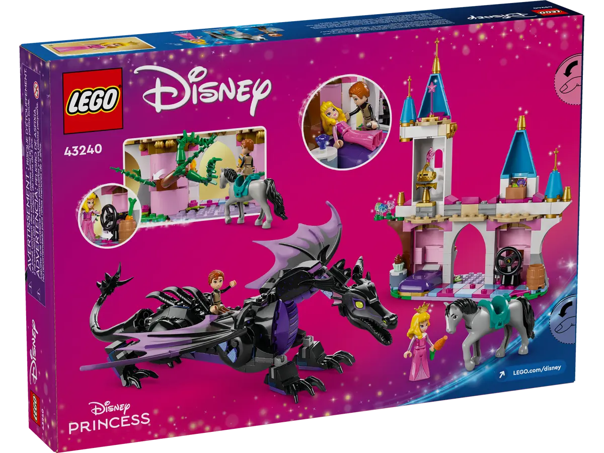 LEGO Disney Princess Maléfica en Forma de Dragón 43240