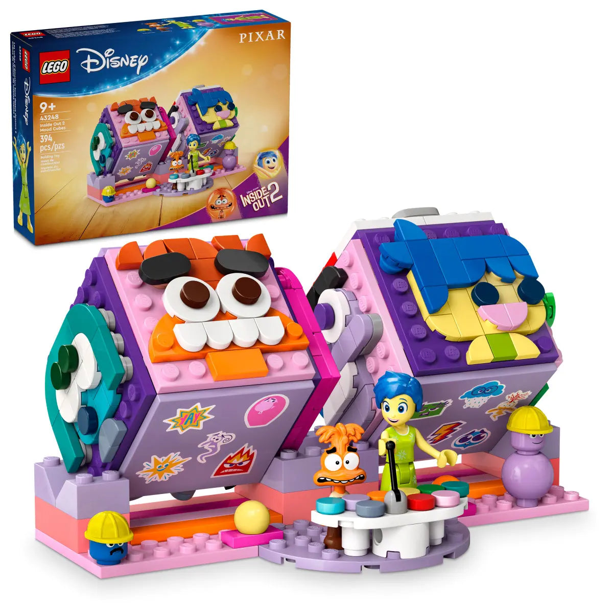 LEGO Disney Classic Intensamente 2 Cubos de Humor 43248