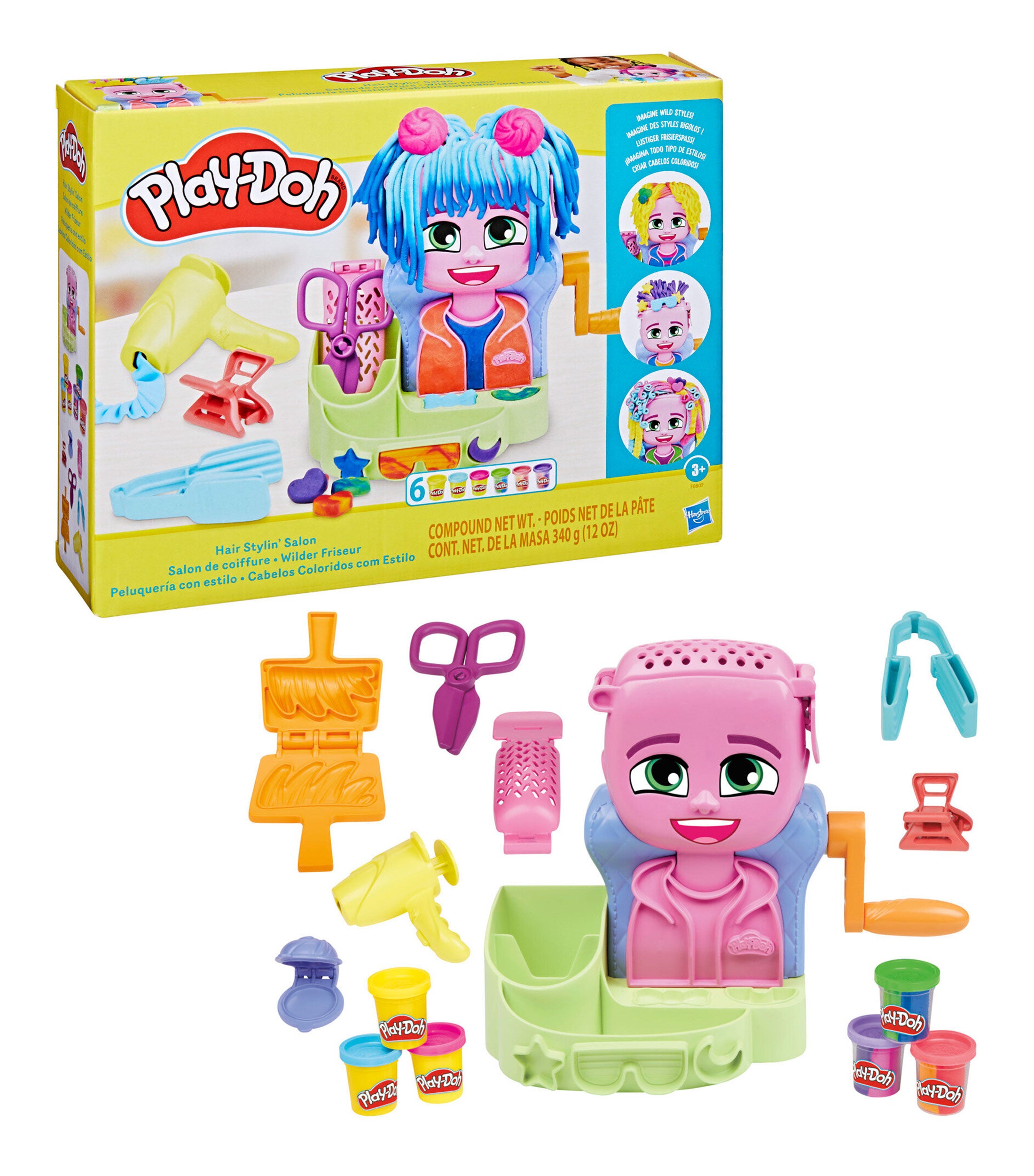 Play Doh: Set Peluqueria Con Estilo